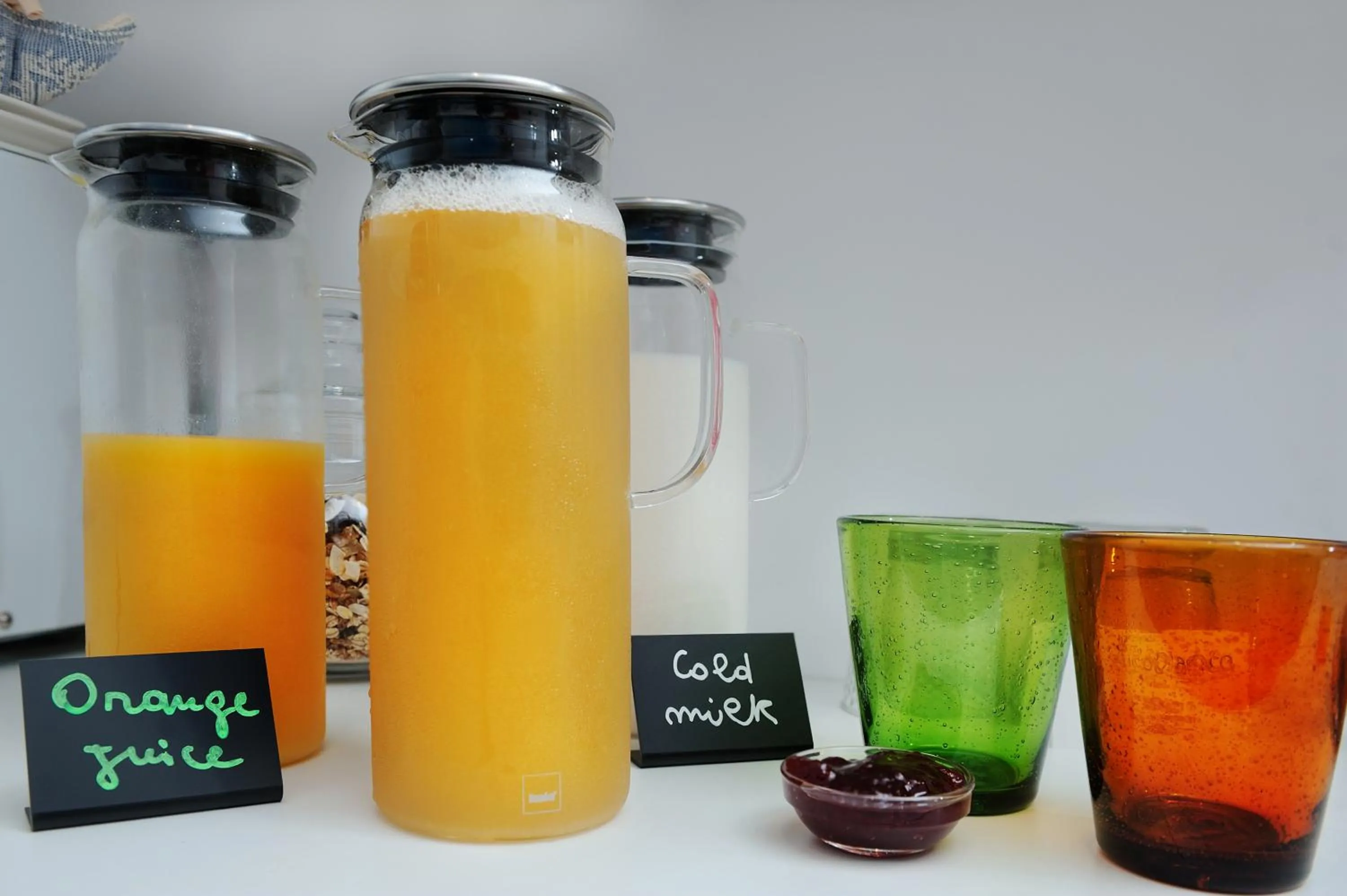 Food close-up in Atticobianco B&B