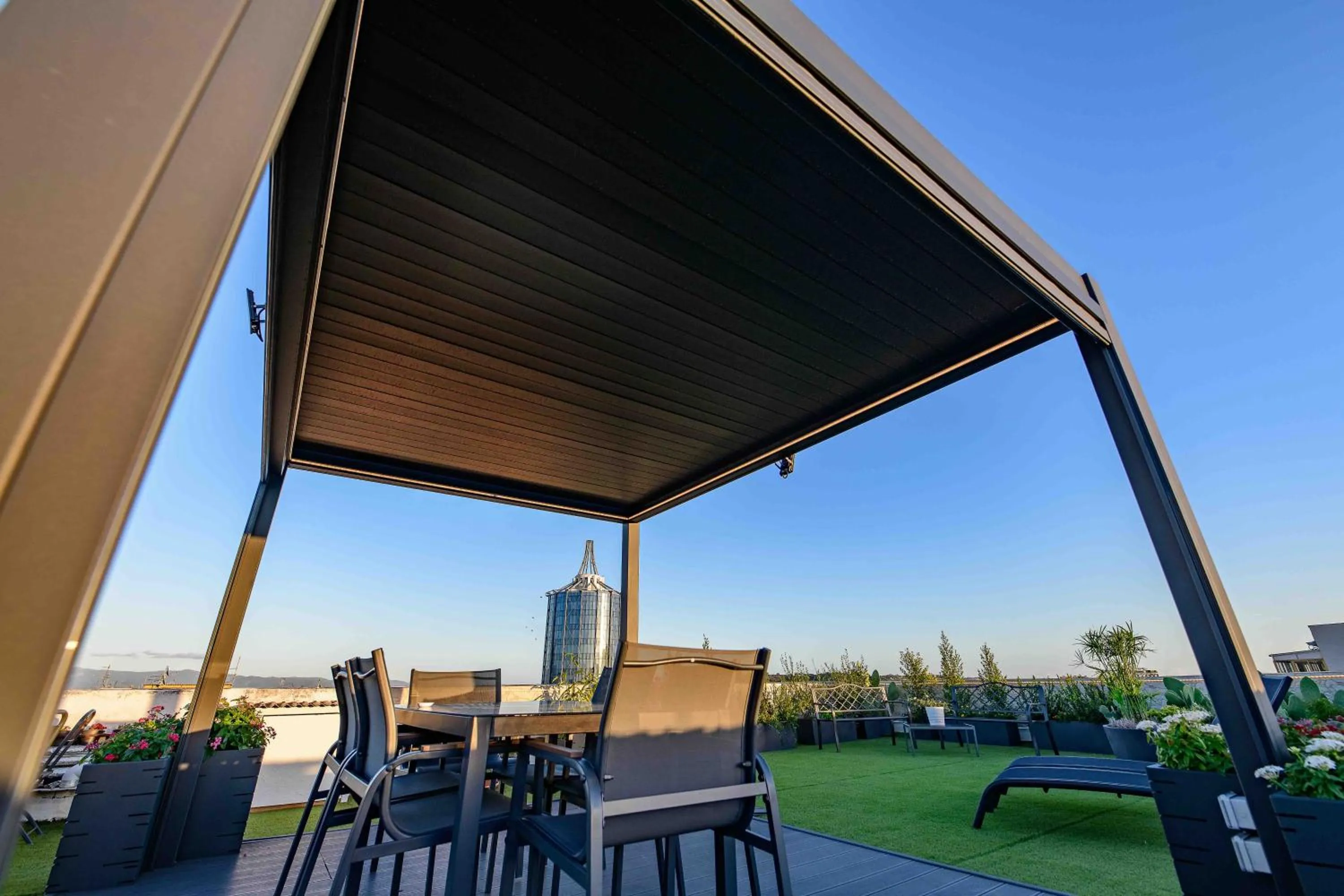 Garden in Atticobianco B&B