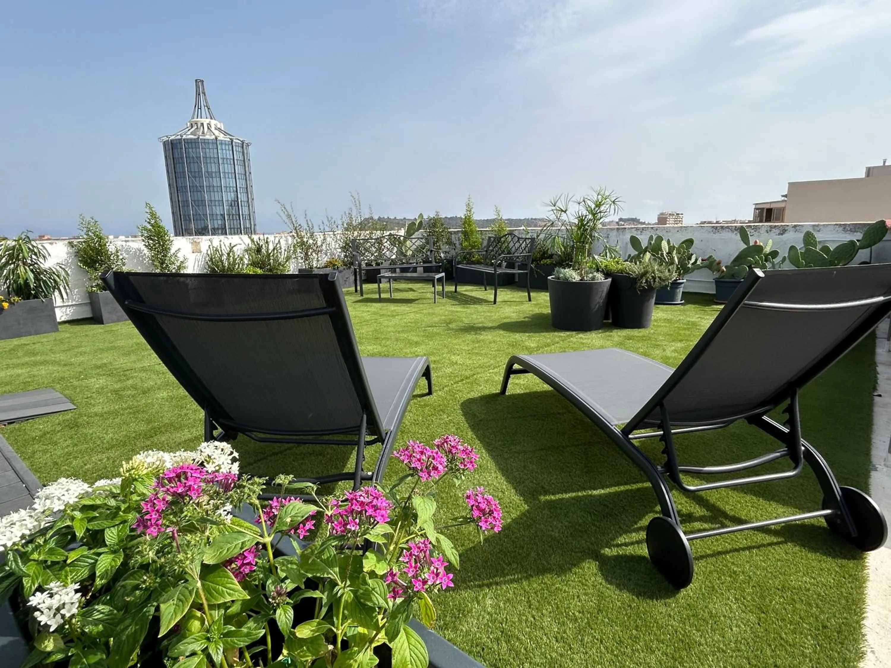 Garden in Atticobianco B&B