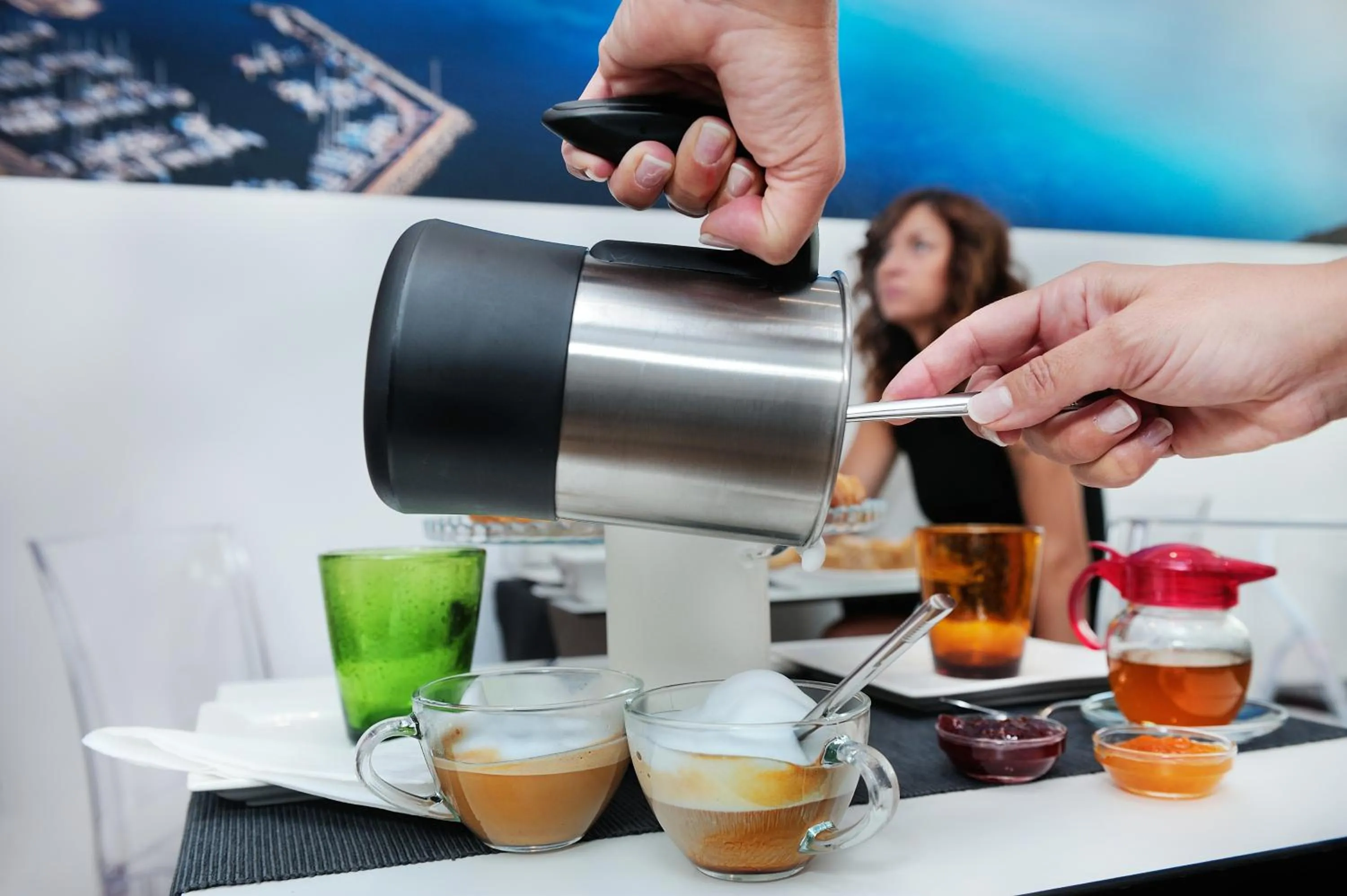 Food close-up in Atticobianco B&B