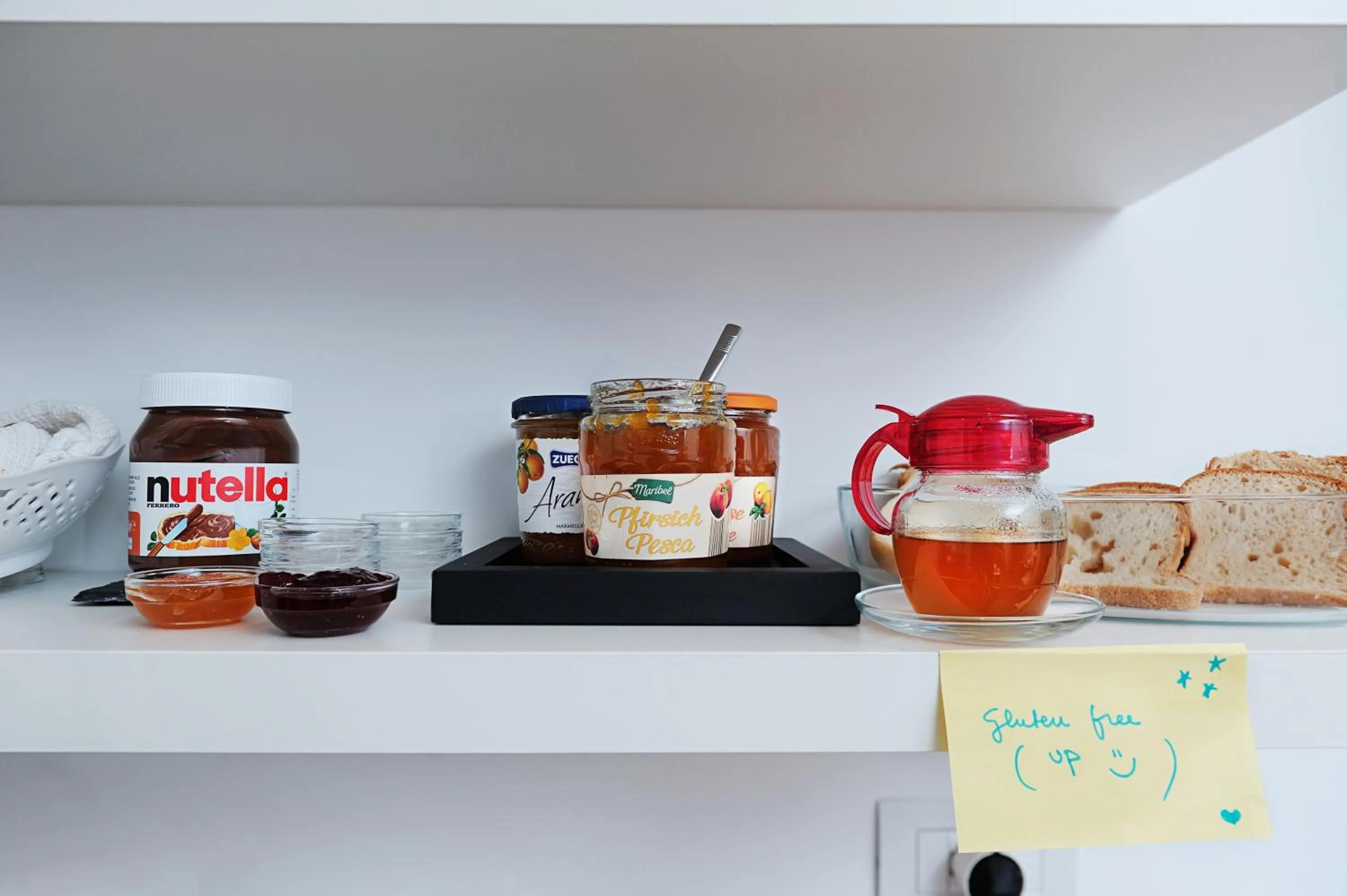 Food close-up in Atticobianco B&B