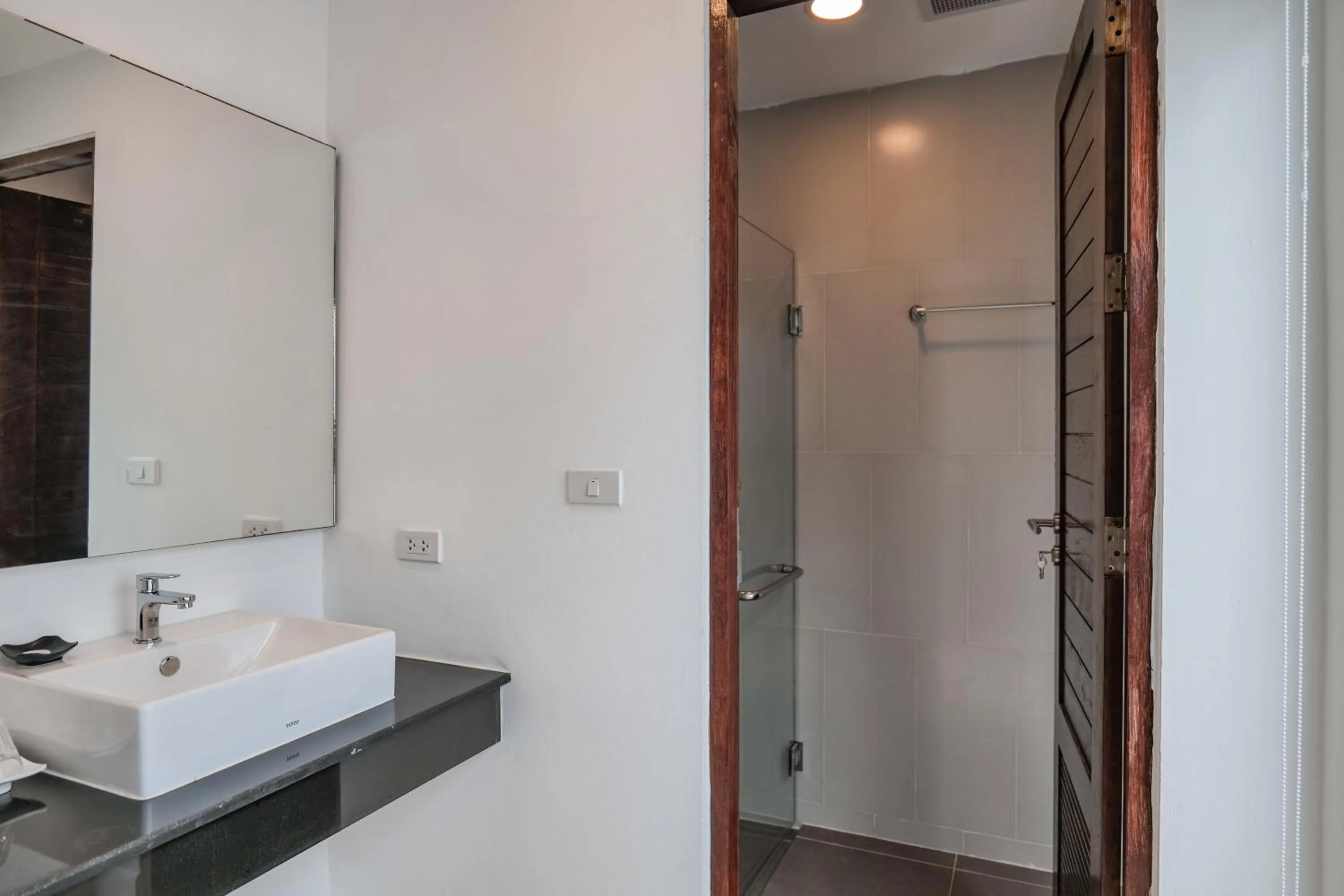 Bathroom in SEAnery Beach Resort