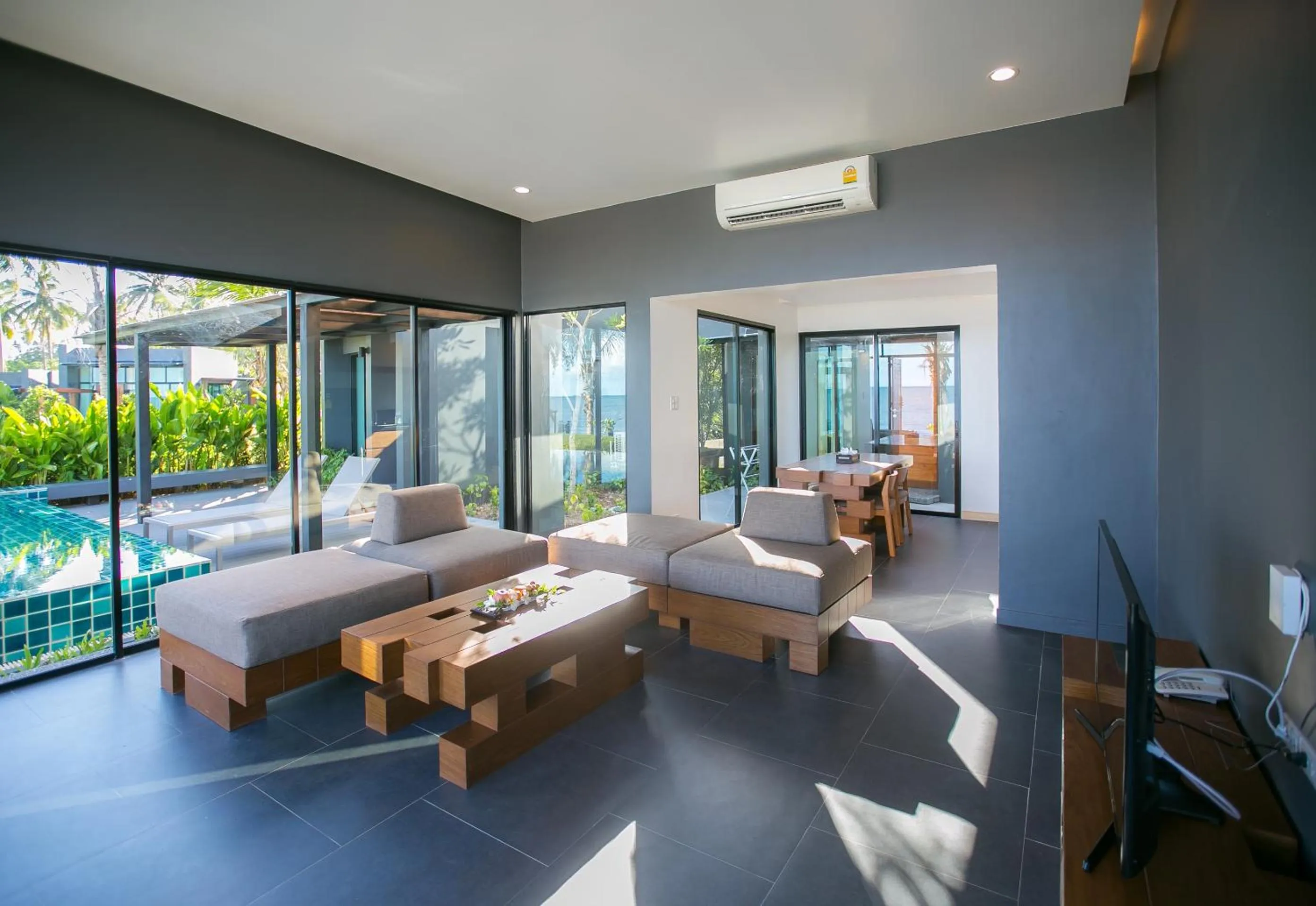 Living room in SEAnery Beach Resort
