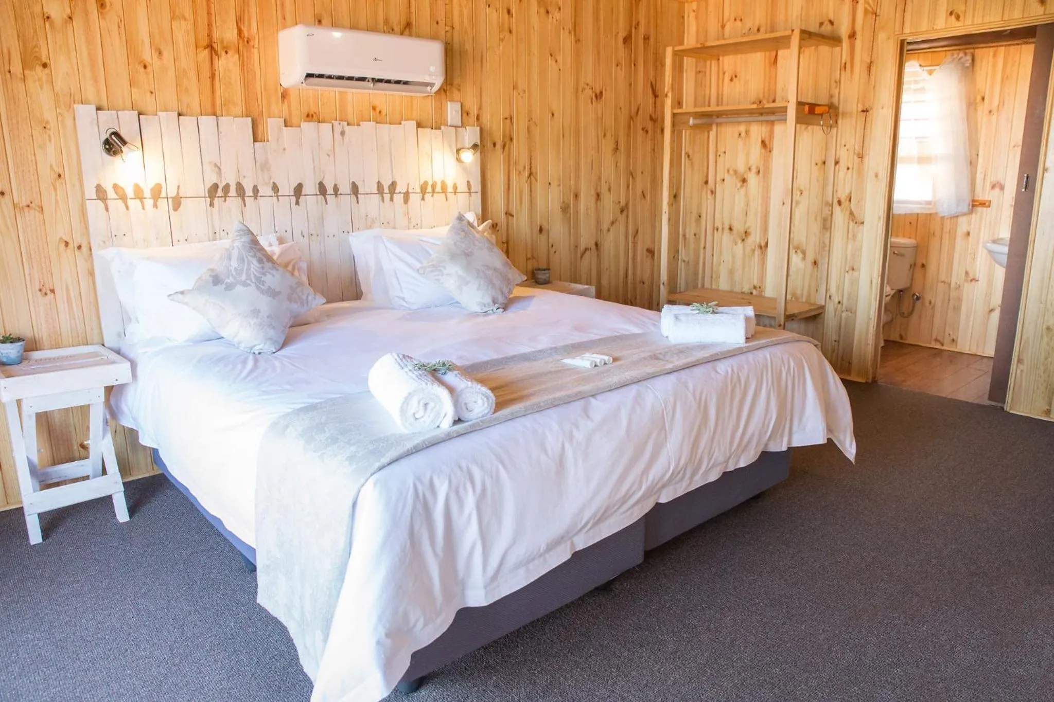 Bed in Kalahari Lion's Rest