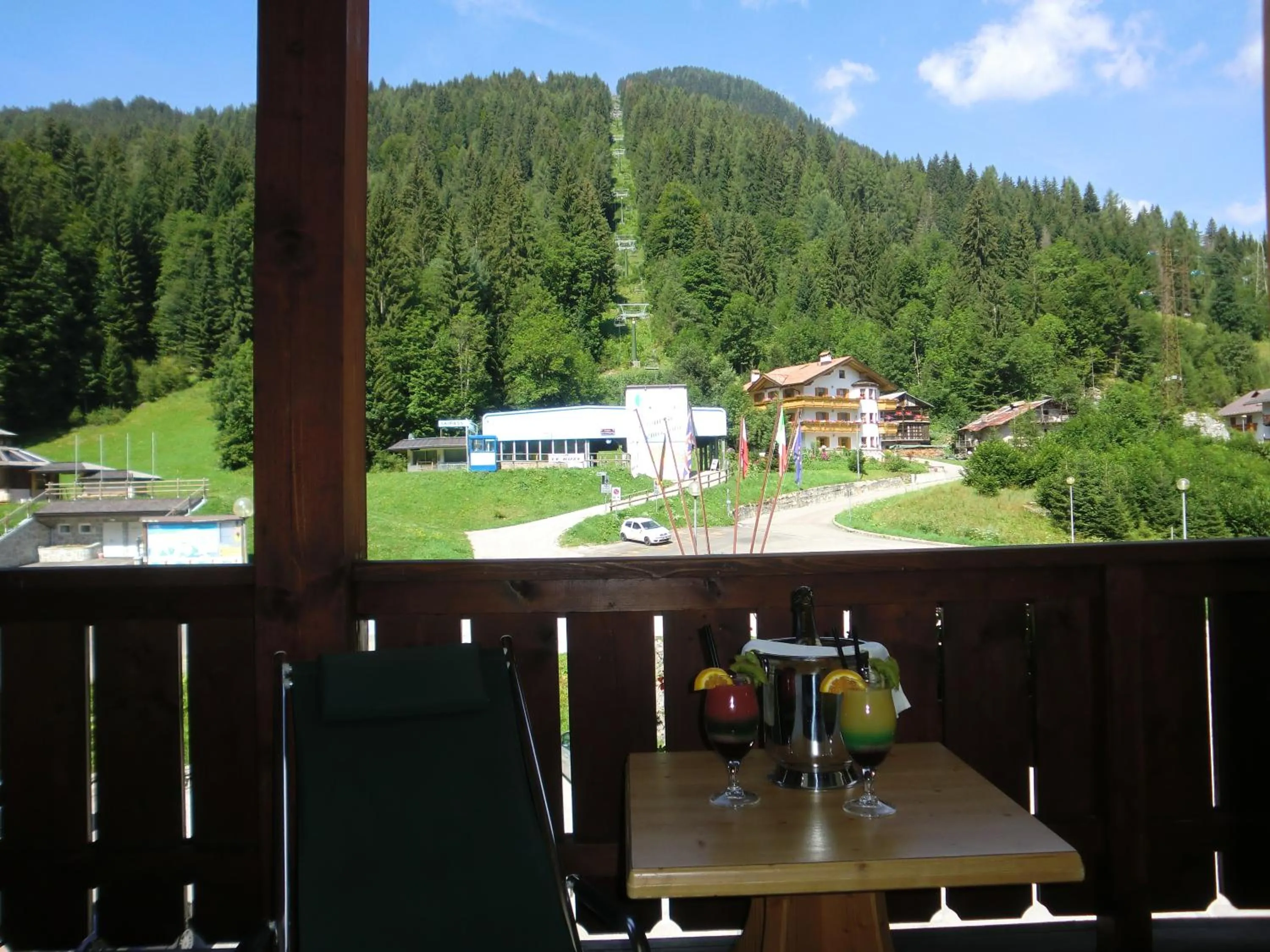 Mountain view in Hotel Molino