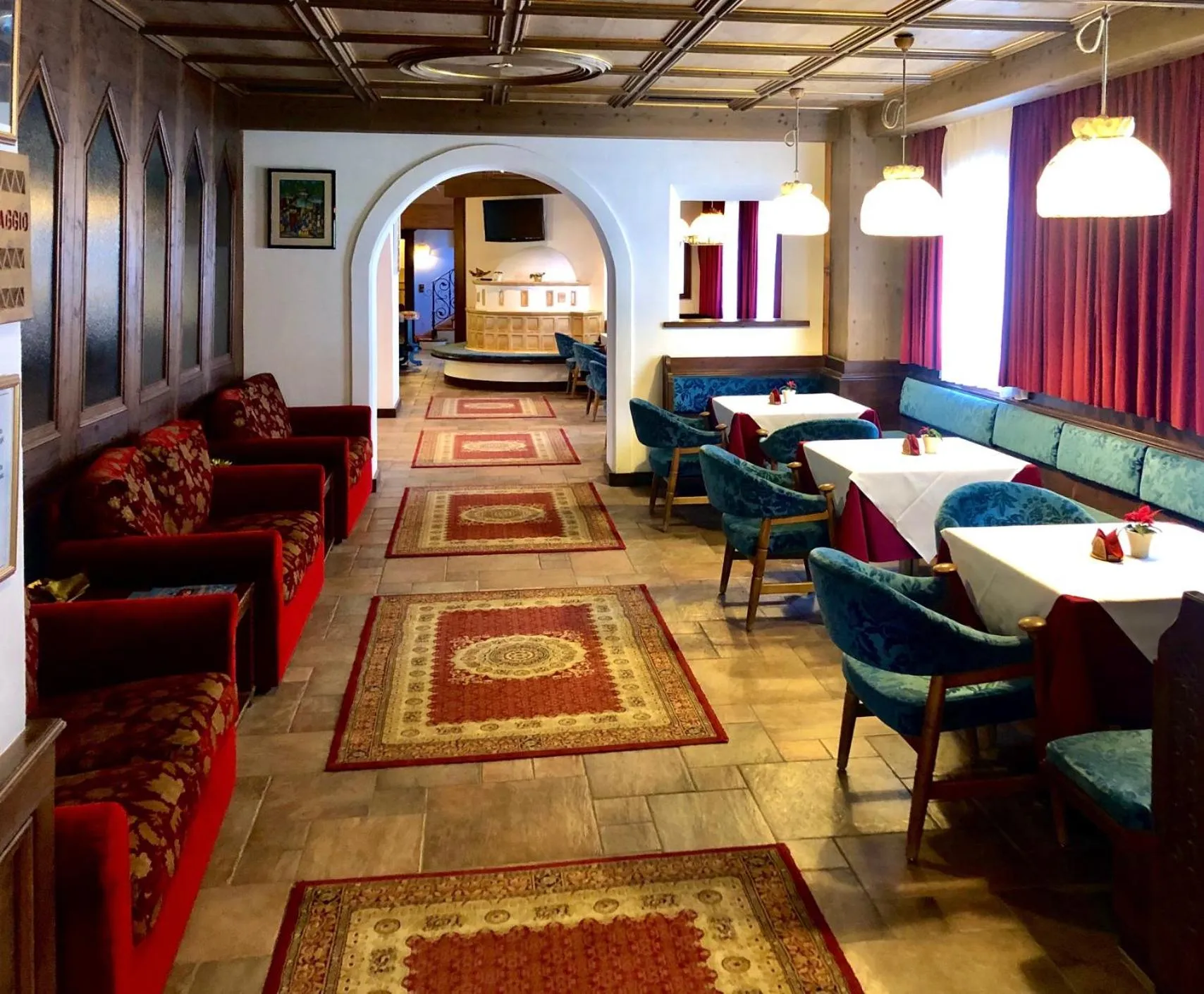 Living room in Hotel Molino