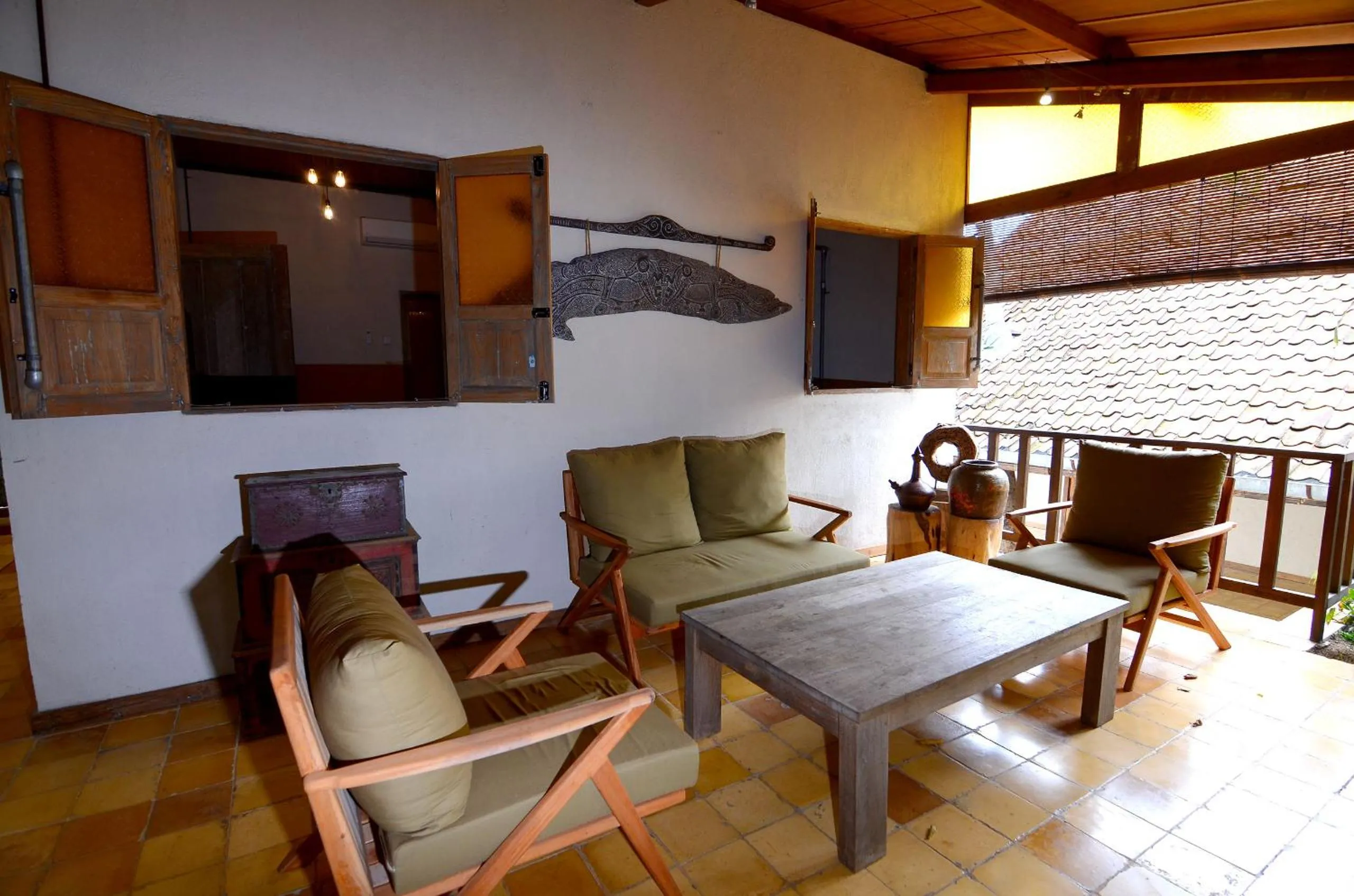 Balcony/Terrace in Desa Alamanis Resort Villa