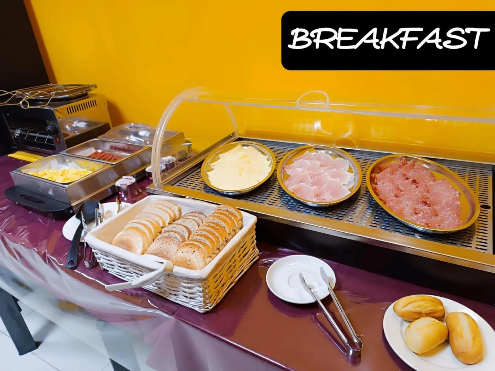 Breakfast in Hotel Padus Meublè Parma