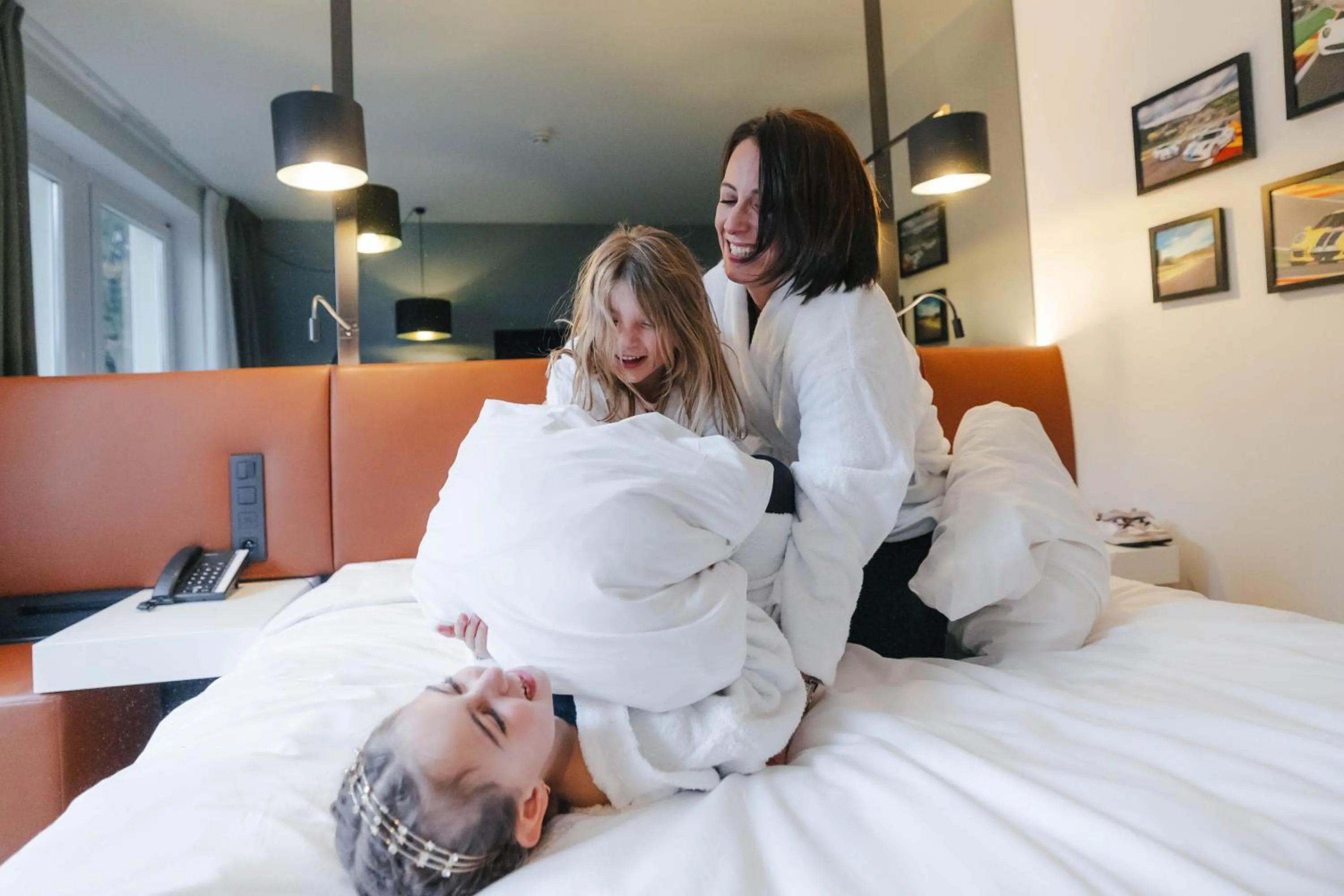 Bed in Radisson BLU Balmoral