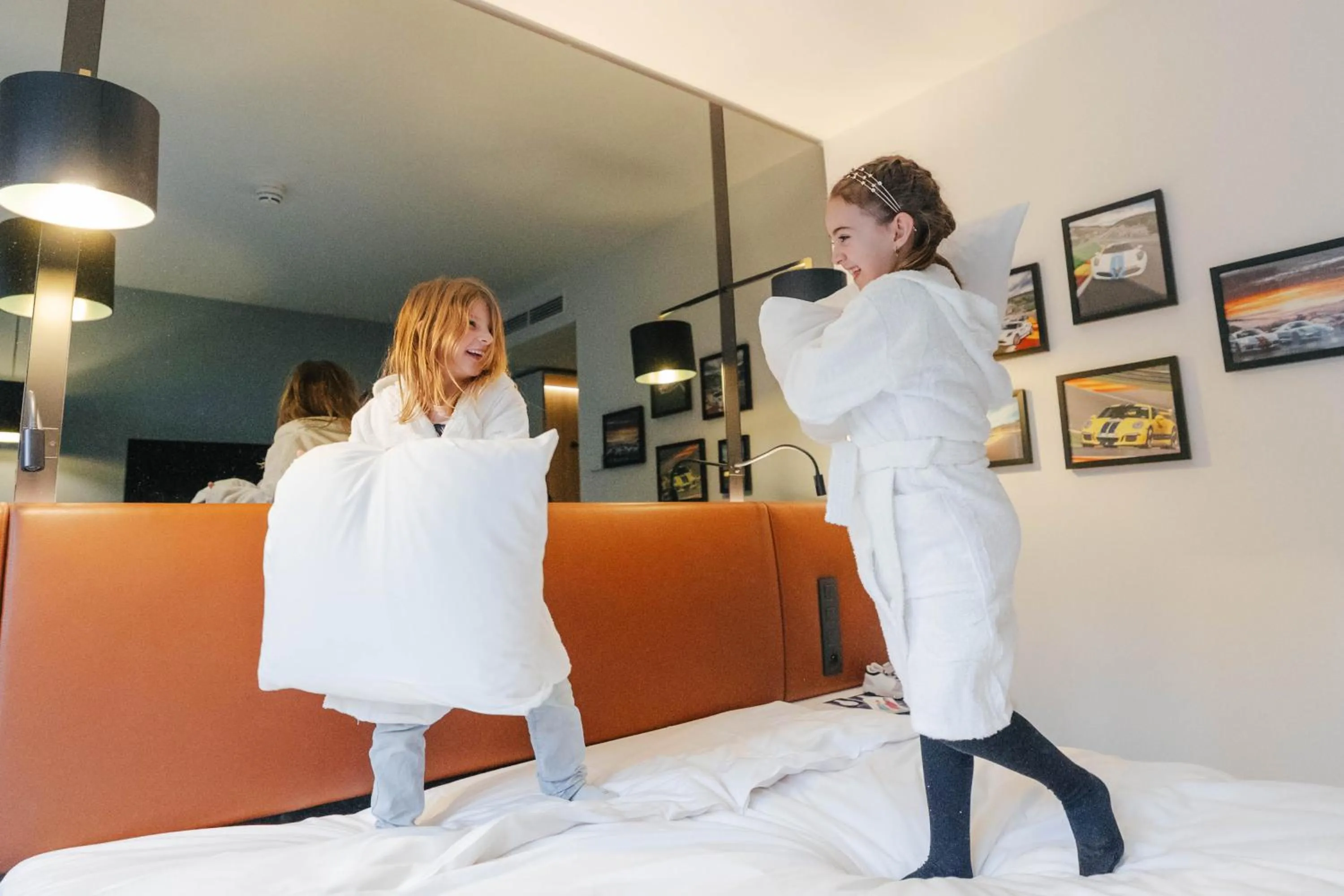 Bed in Radisson BLU Balmoral