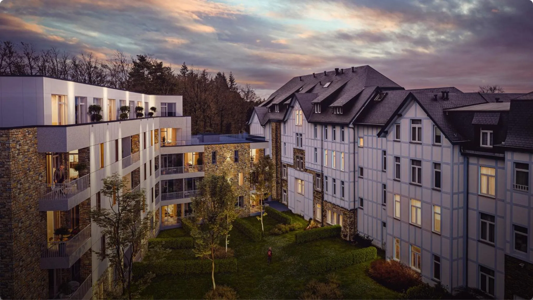 Property building in Radisson BLU Balmoral