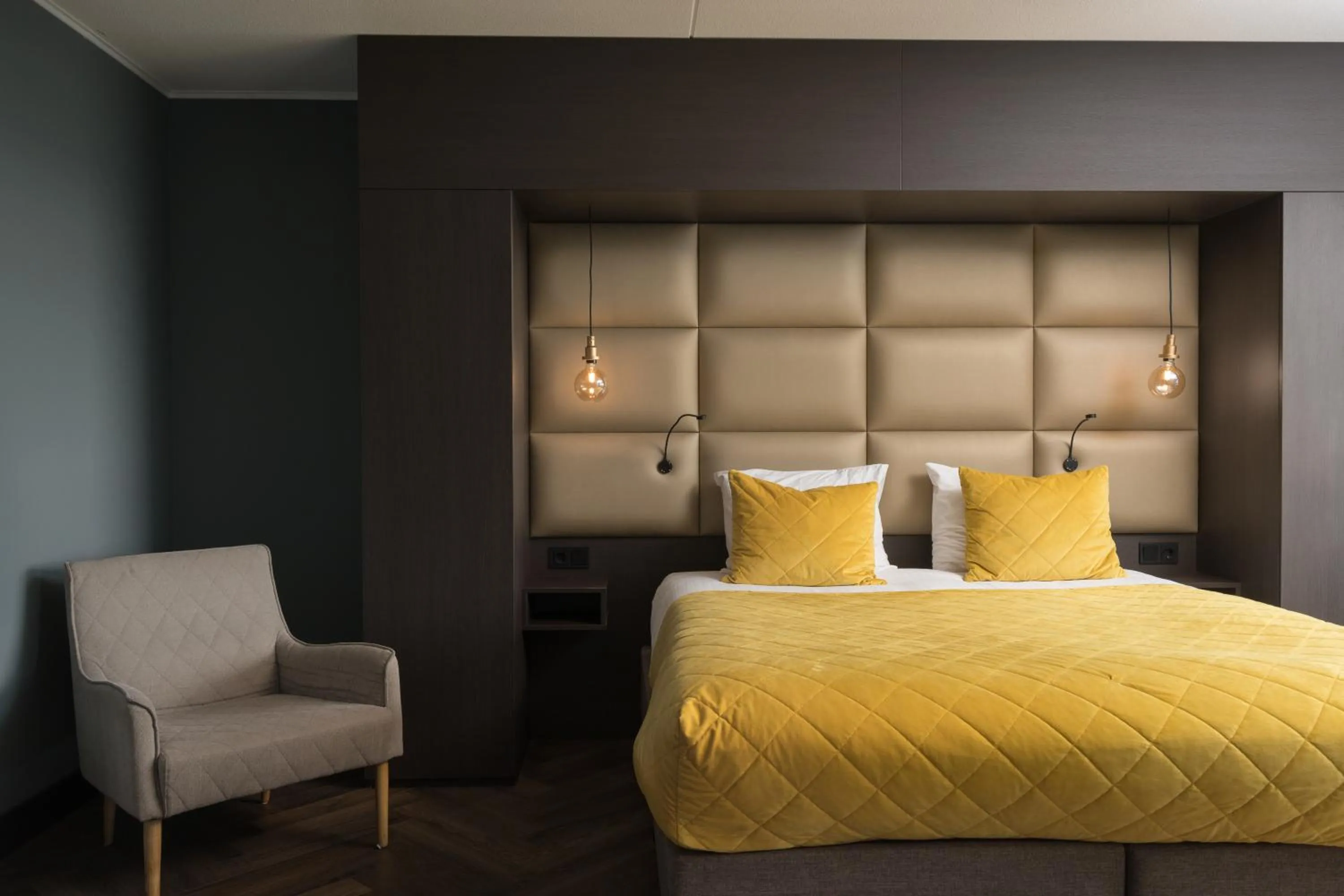 Bedroom, Bed in The Penthouse At The Hague Tower