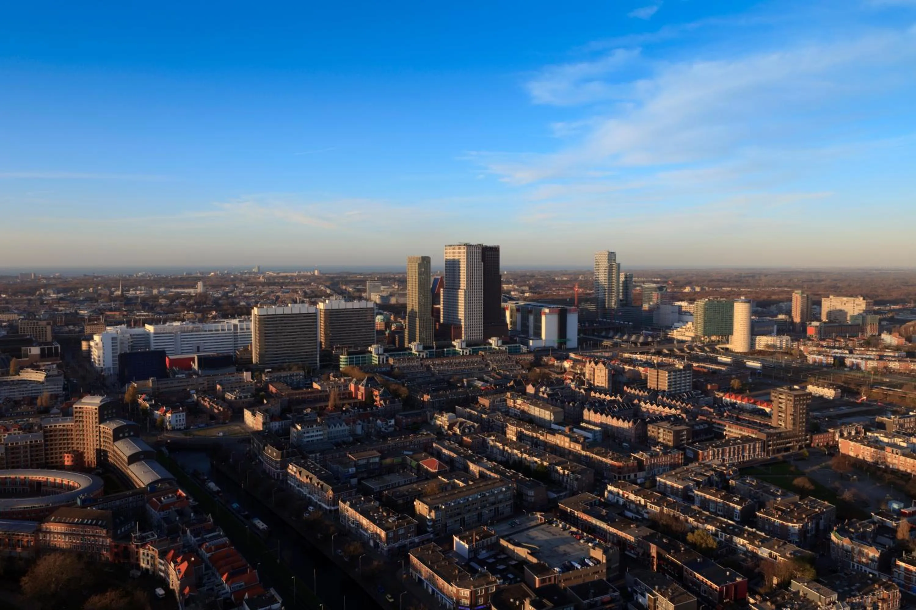 City view in The Penthouse At The Hague Tower