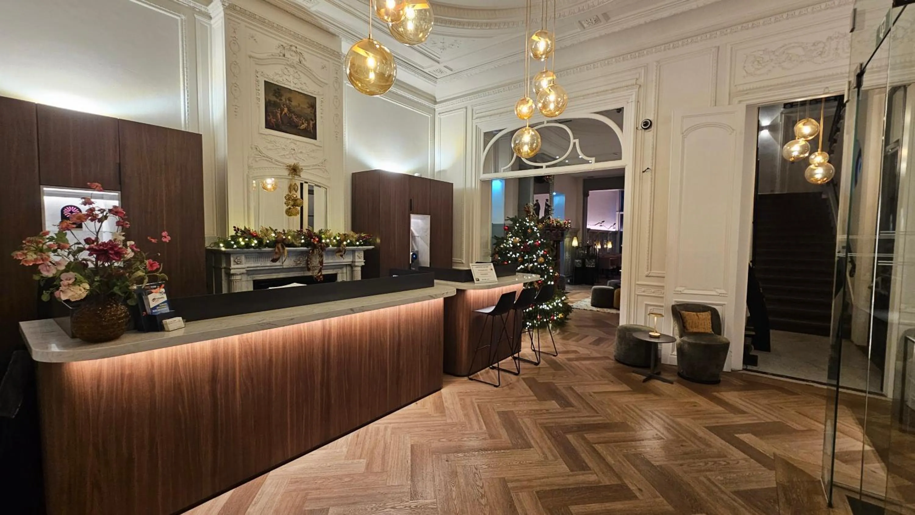 Lobby or reception in Hotel Du Congres