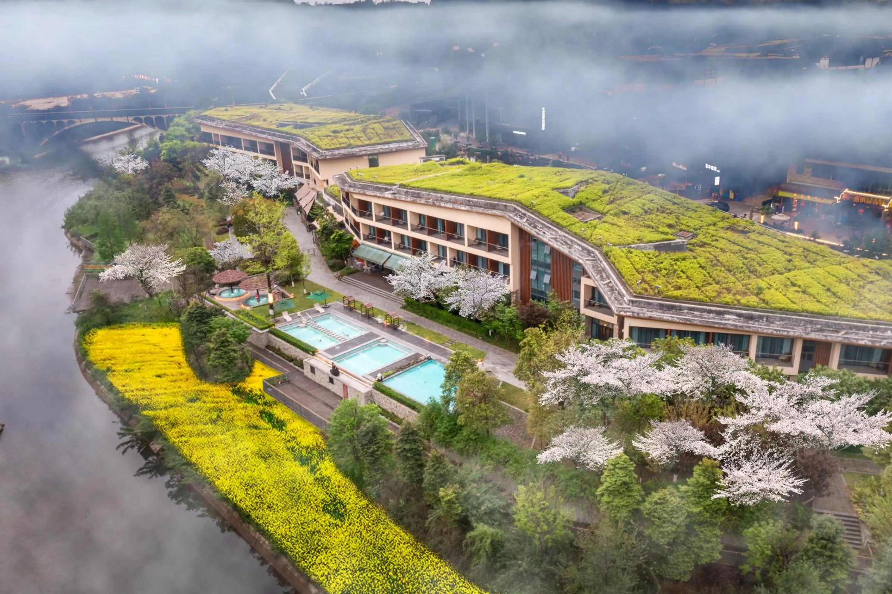 Property building in Holiday Inn Express Emei Mountain, an IHG Hotel