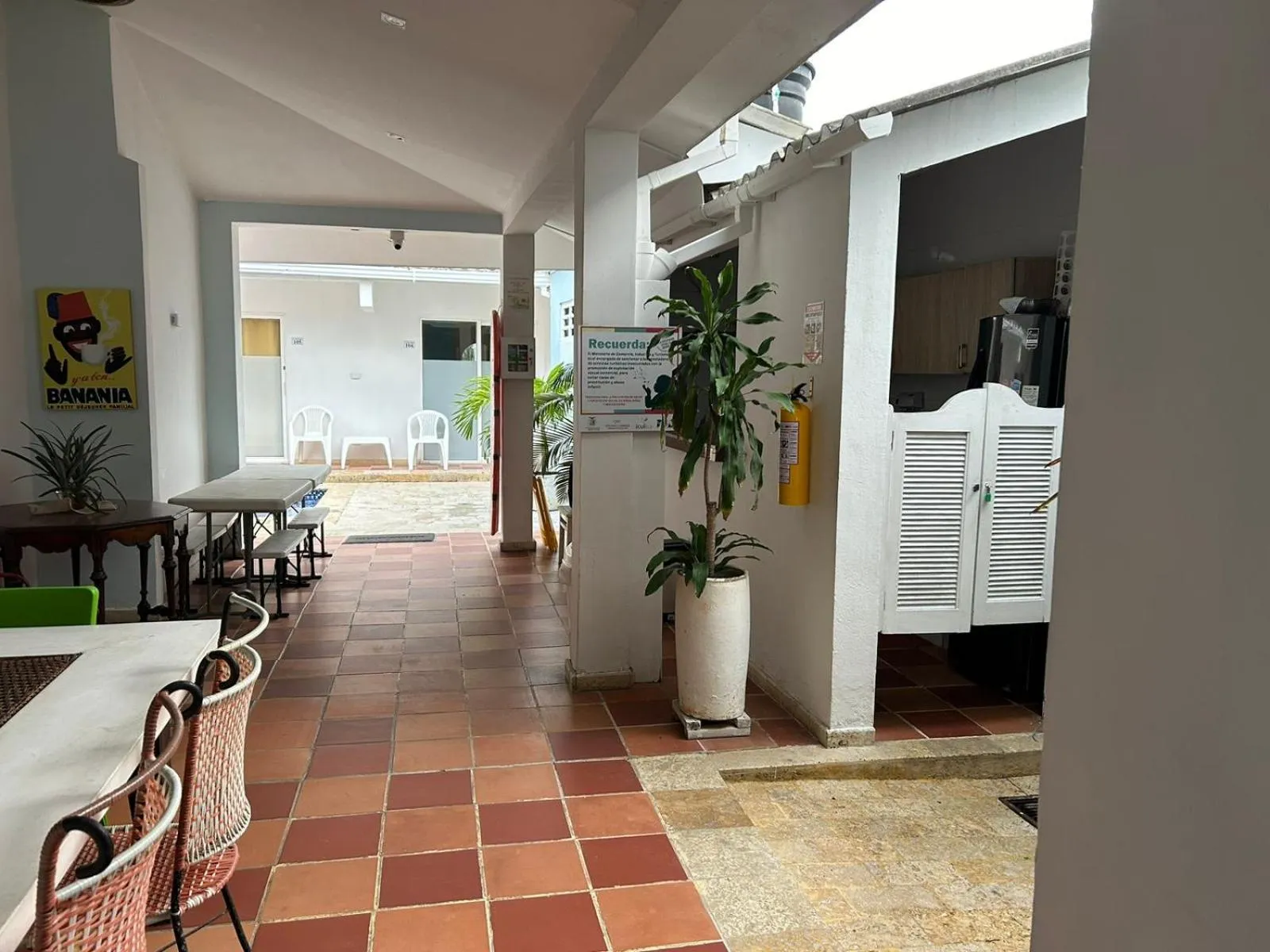 Dining area in Casa Crespo