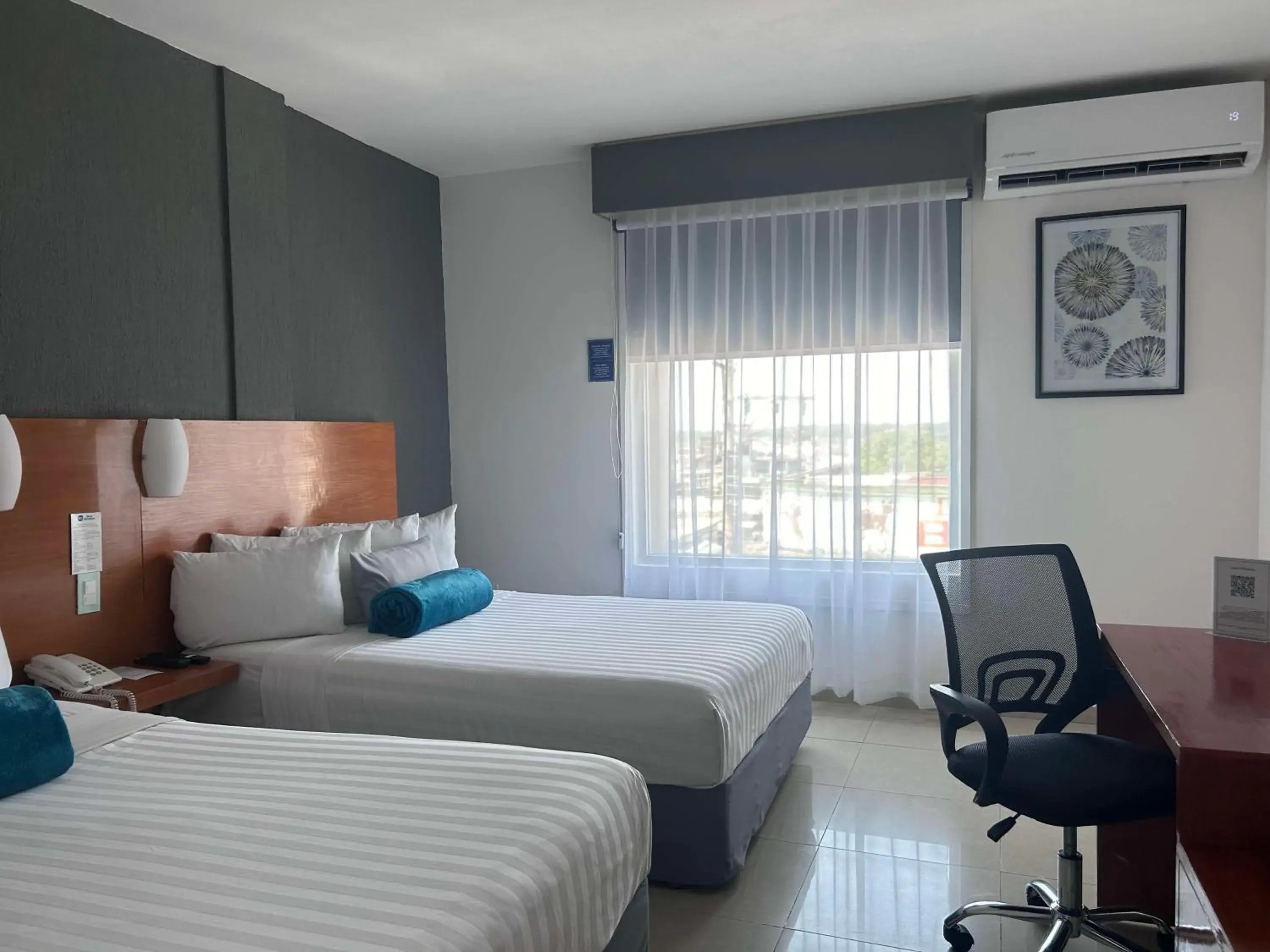Double Room with Two Double Beds in Hotel Gran Minatitlán Plaza Double Room with Two Double Beds in Hotel Gran Minatitlán Plaza