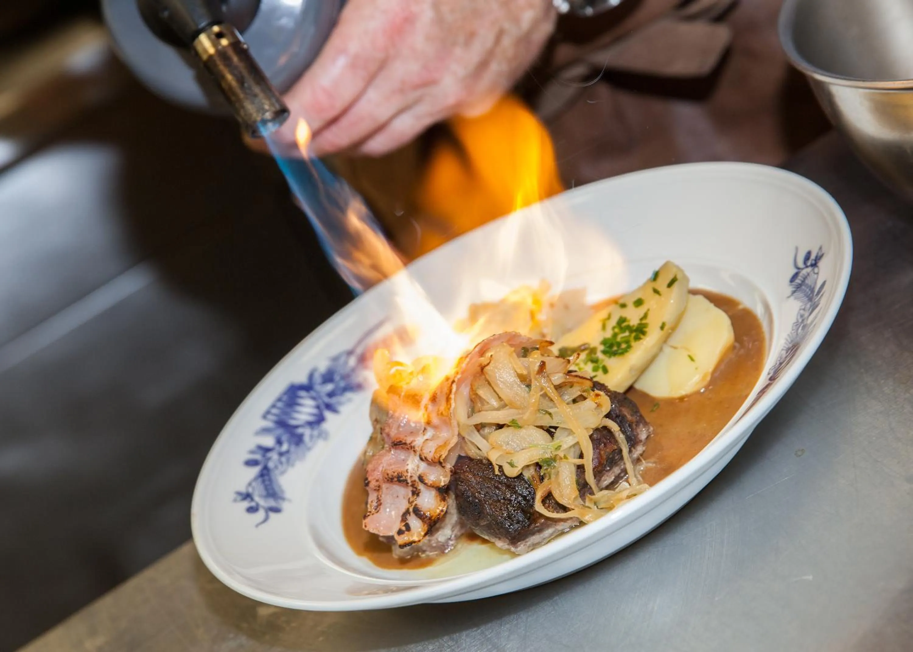 Food close-up in Hotel Rech