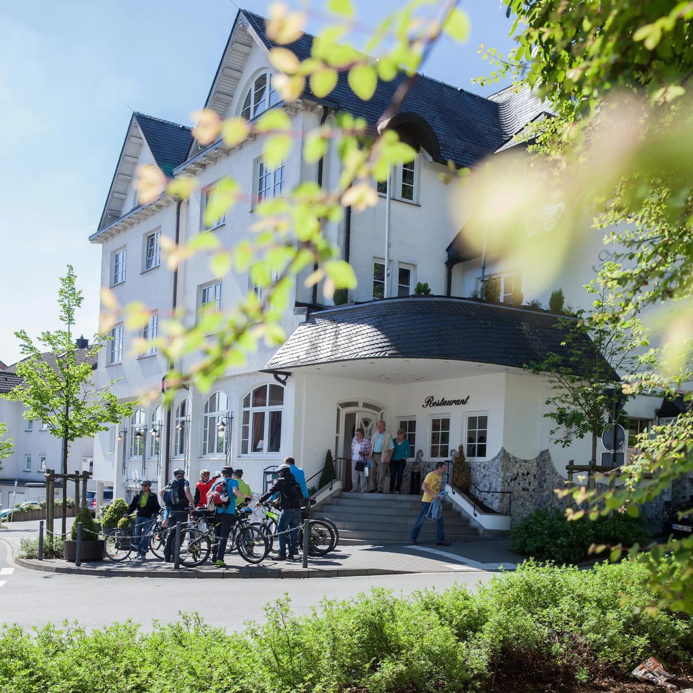 Facade/entrance in Hotel Rech