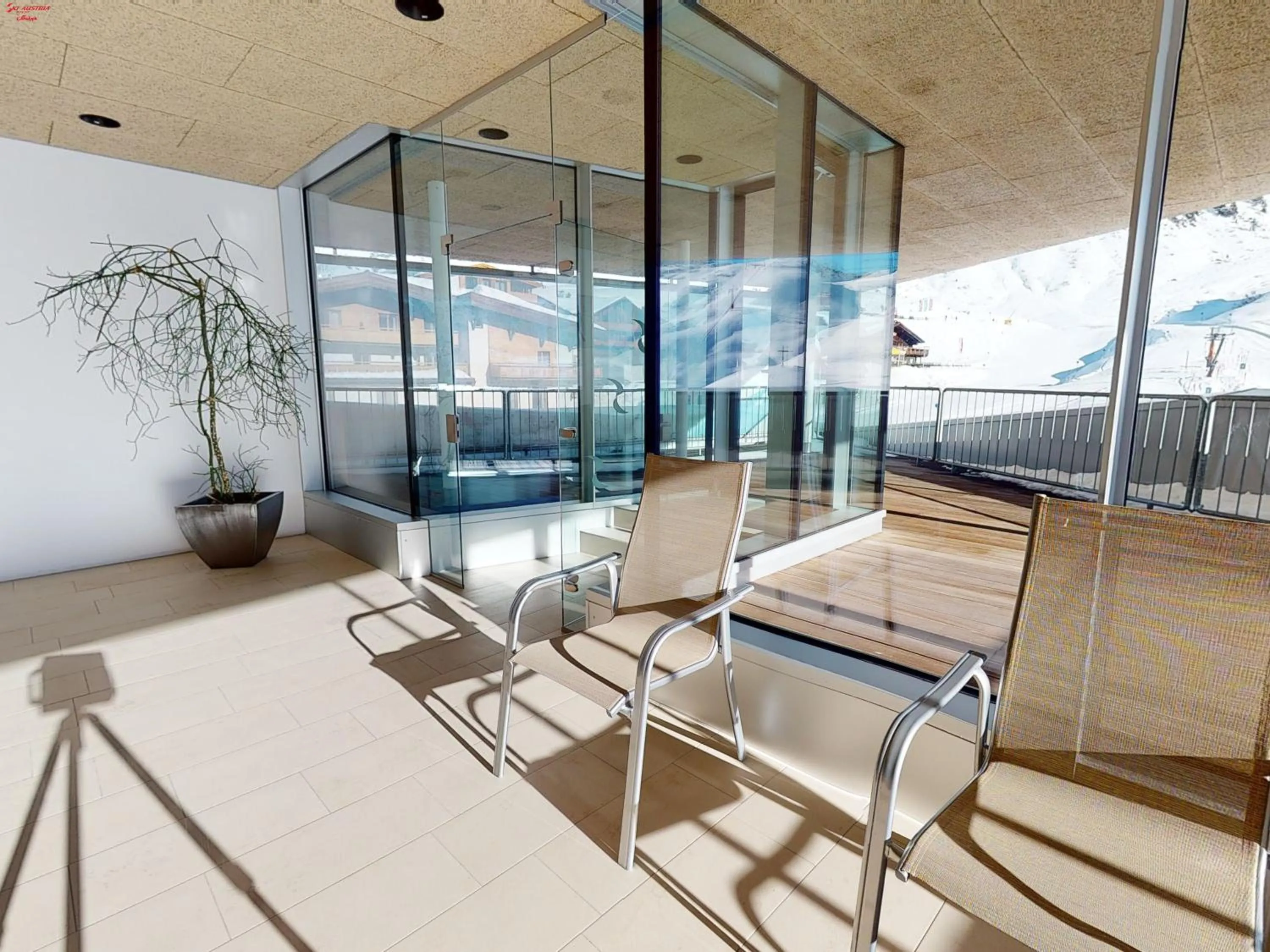 Sauna in Hotel Ski Austria St.Christoph a.A.