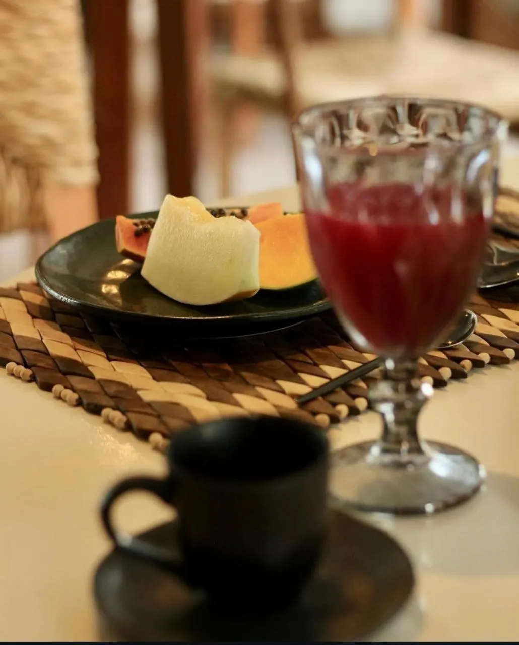 Breakfast in Pousada Agua de Coco
