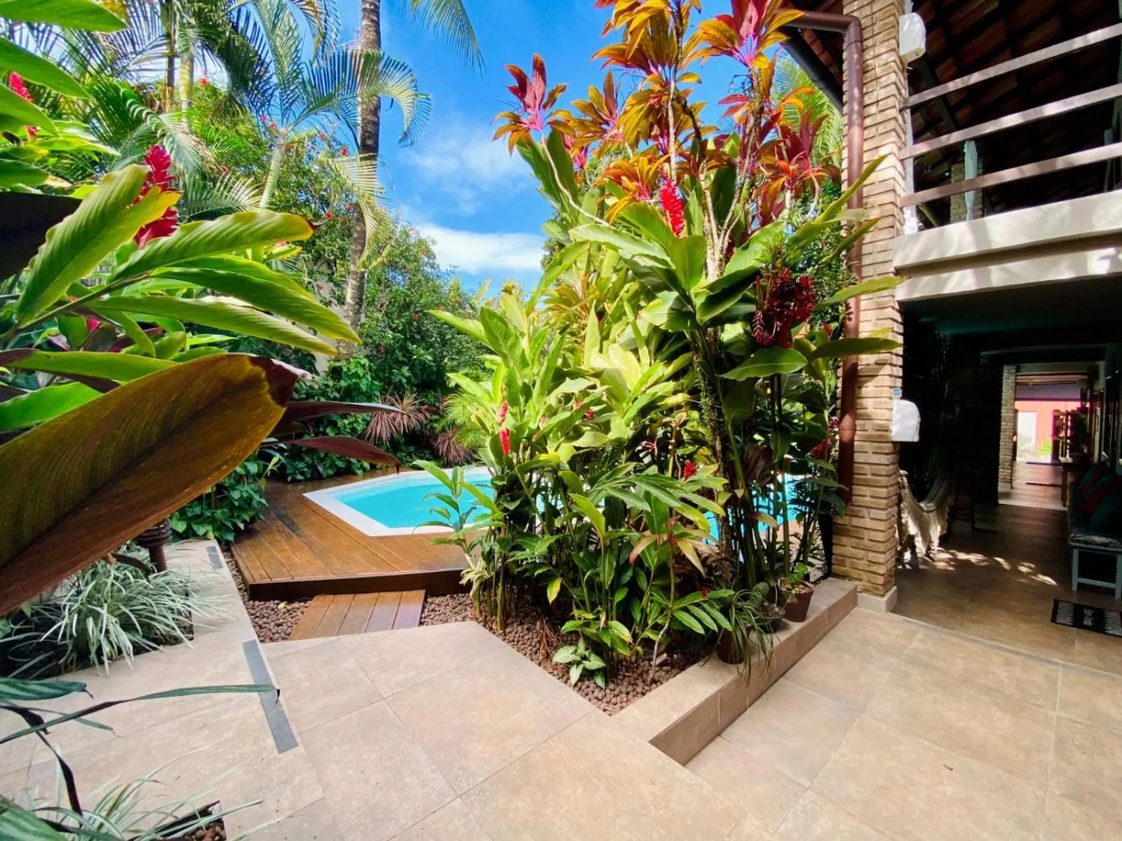 Property building in Pousada Agua de Coco