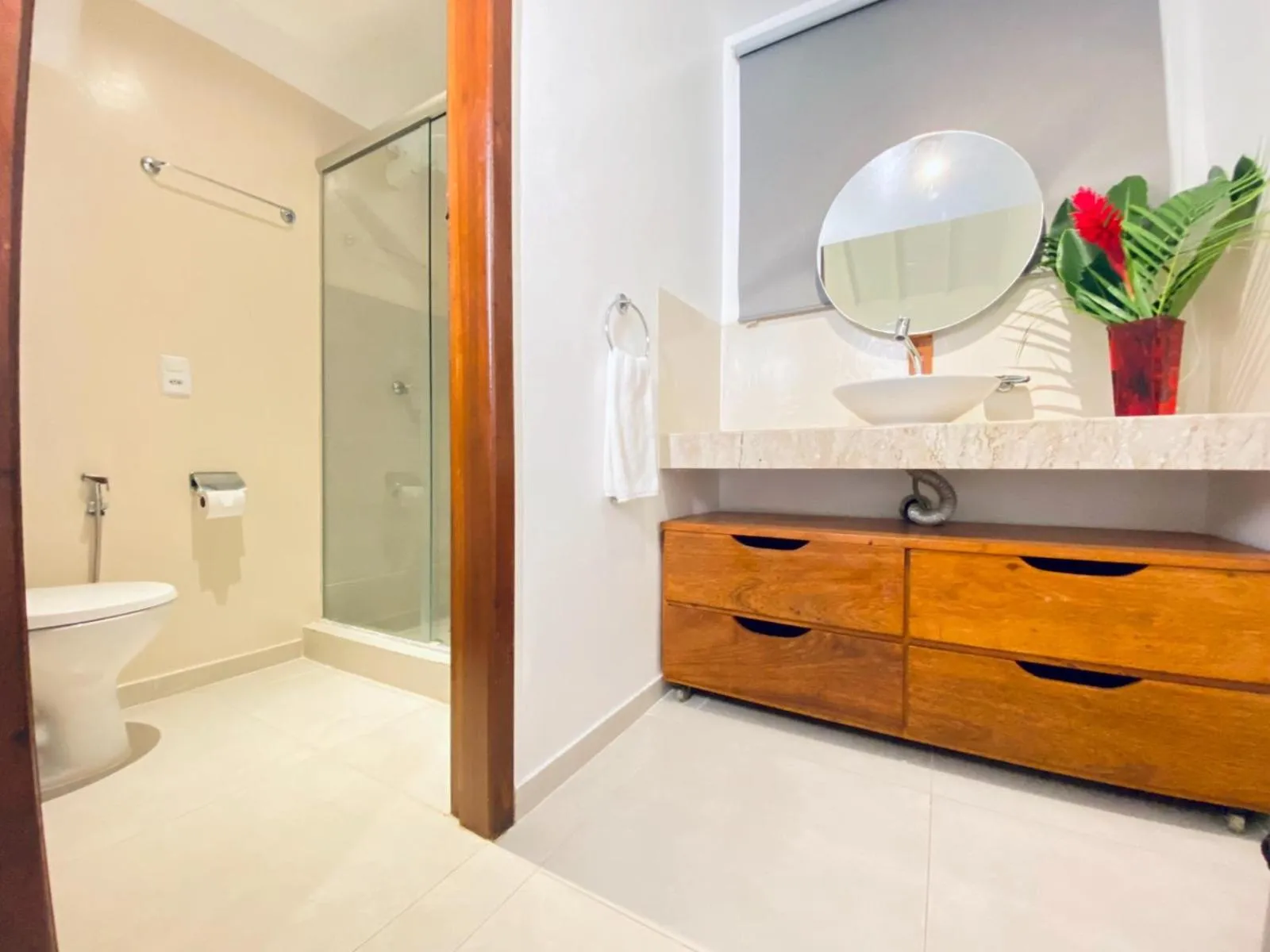 Shower in Pousada Agua de Coco