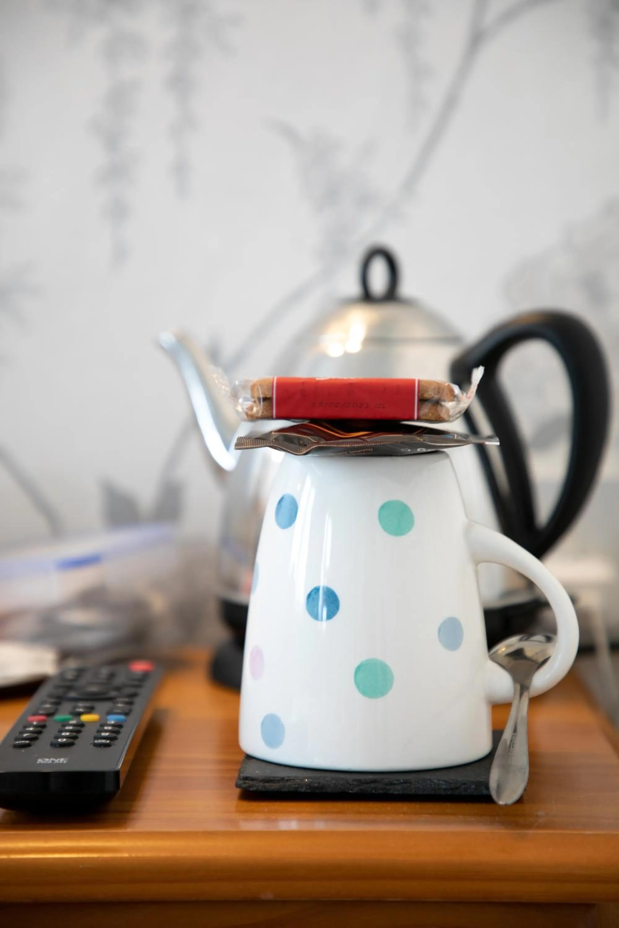 Coffee/tea facilities in Jacaranda Hotel