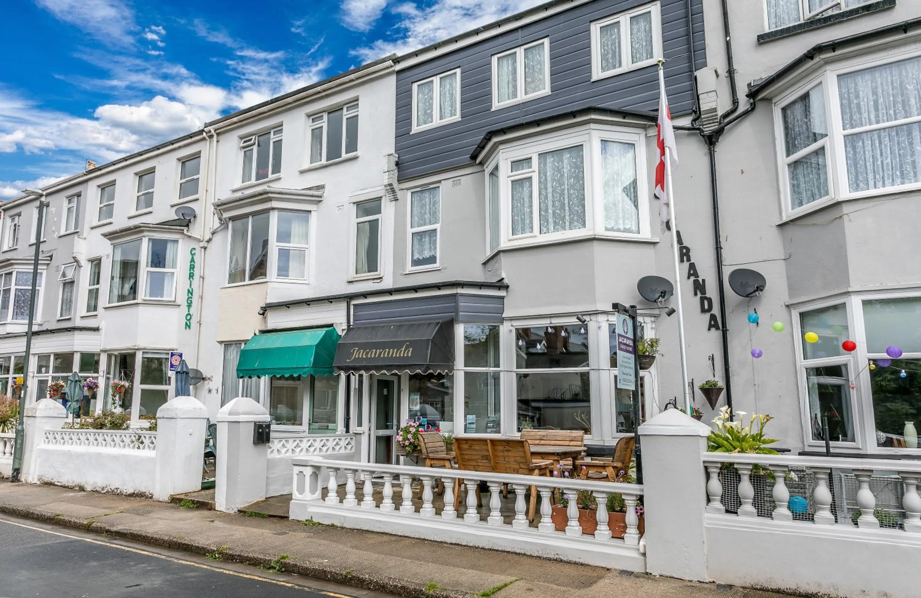 Property building in Jacaranda Hotel