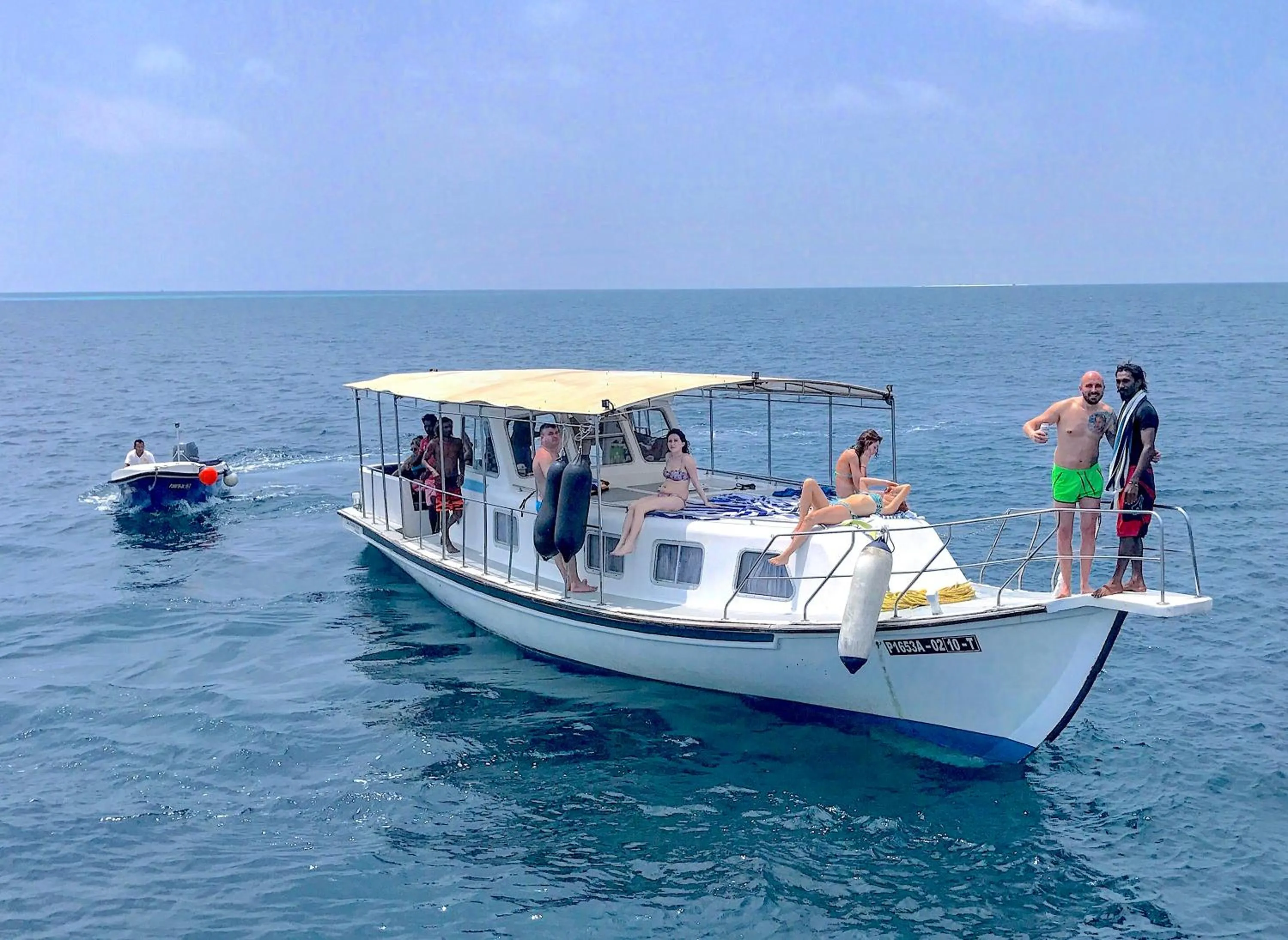 Snorkeling in Kaani Grand Seaview