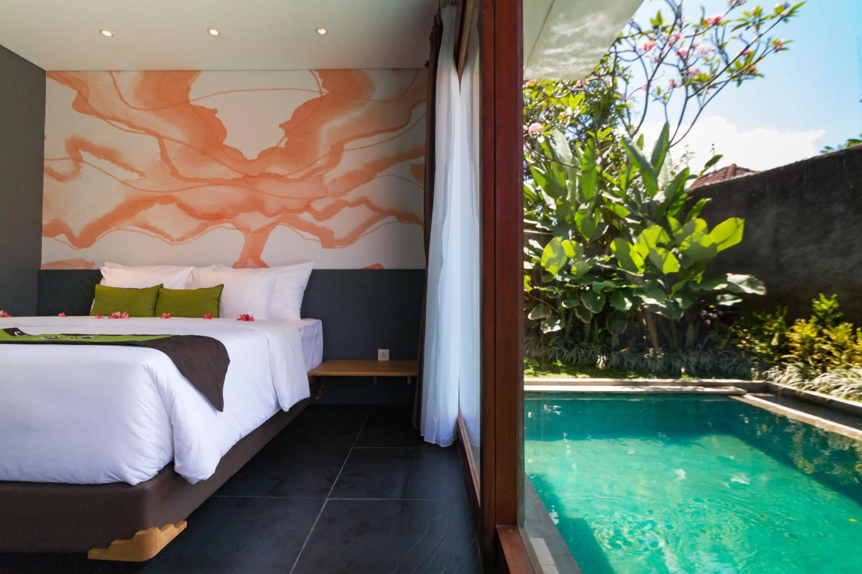 Bed in Sanur Art Villas