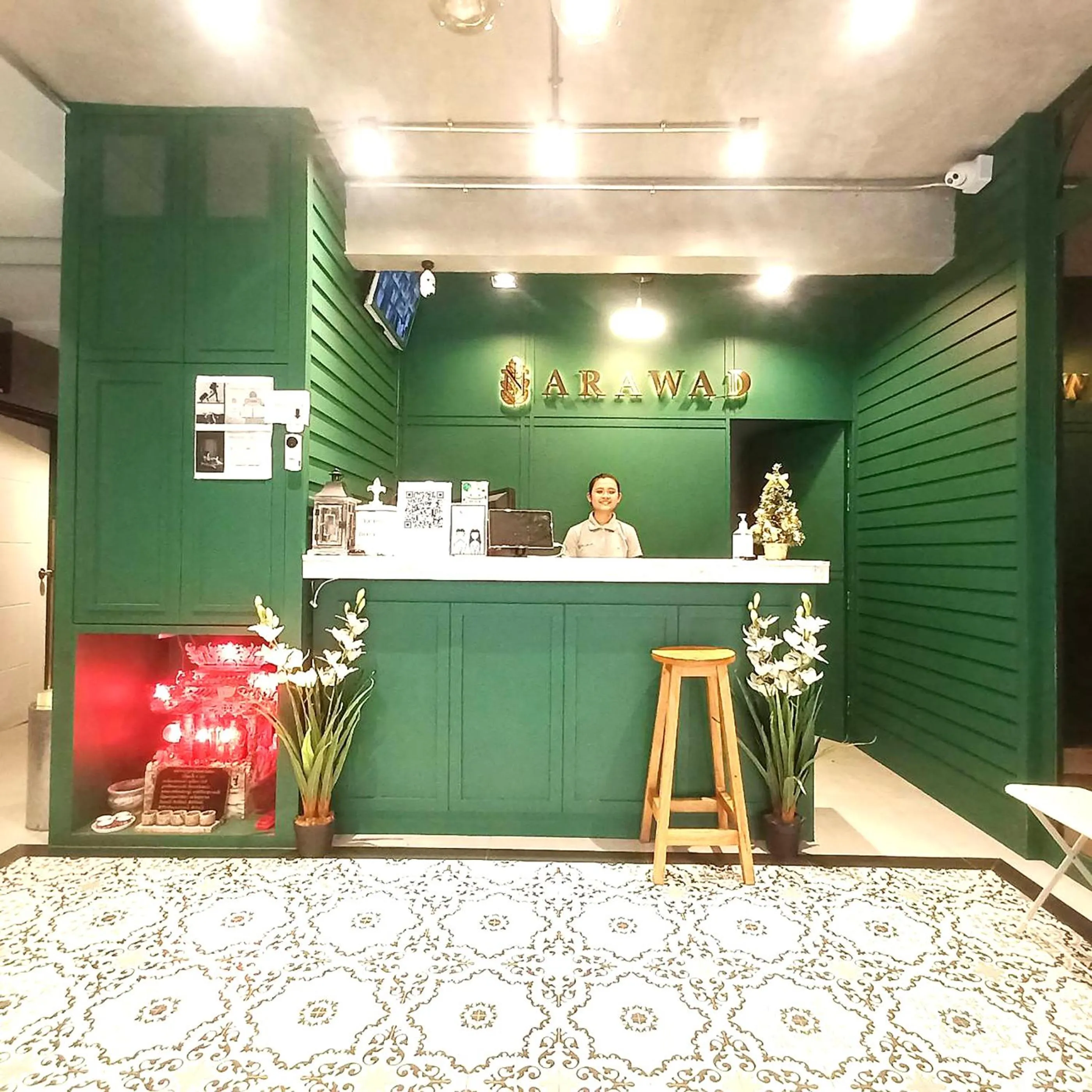 Lobby or reception in Narawad Boutique Hotel