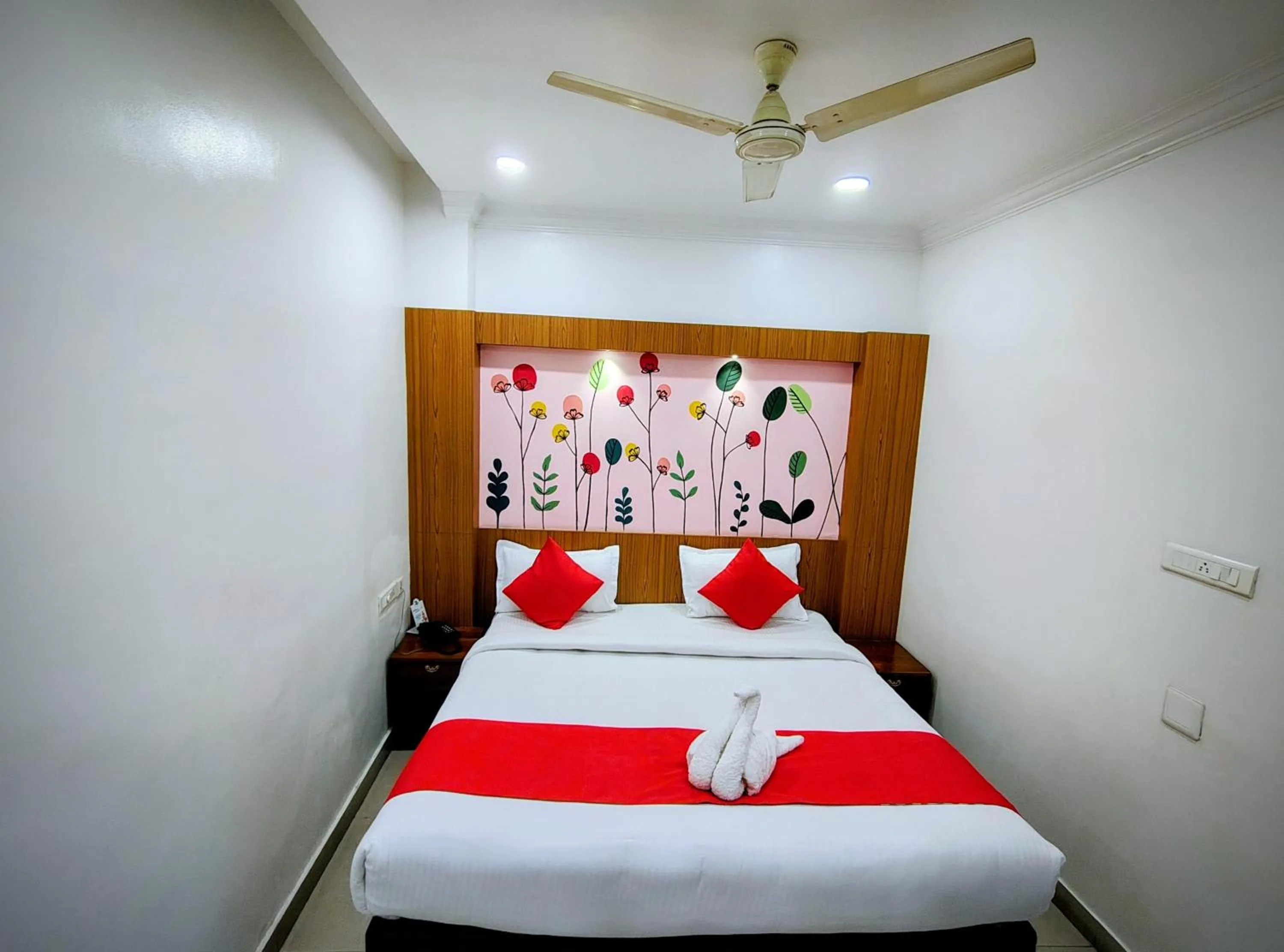 Bed in Sneha Inn