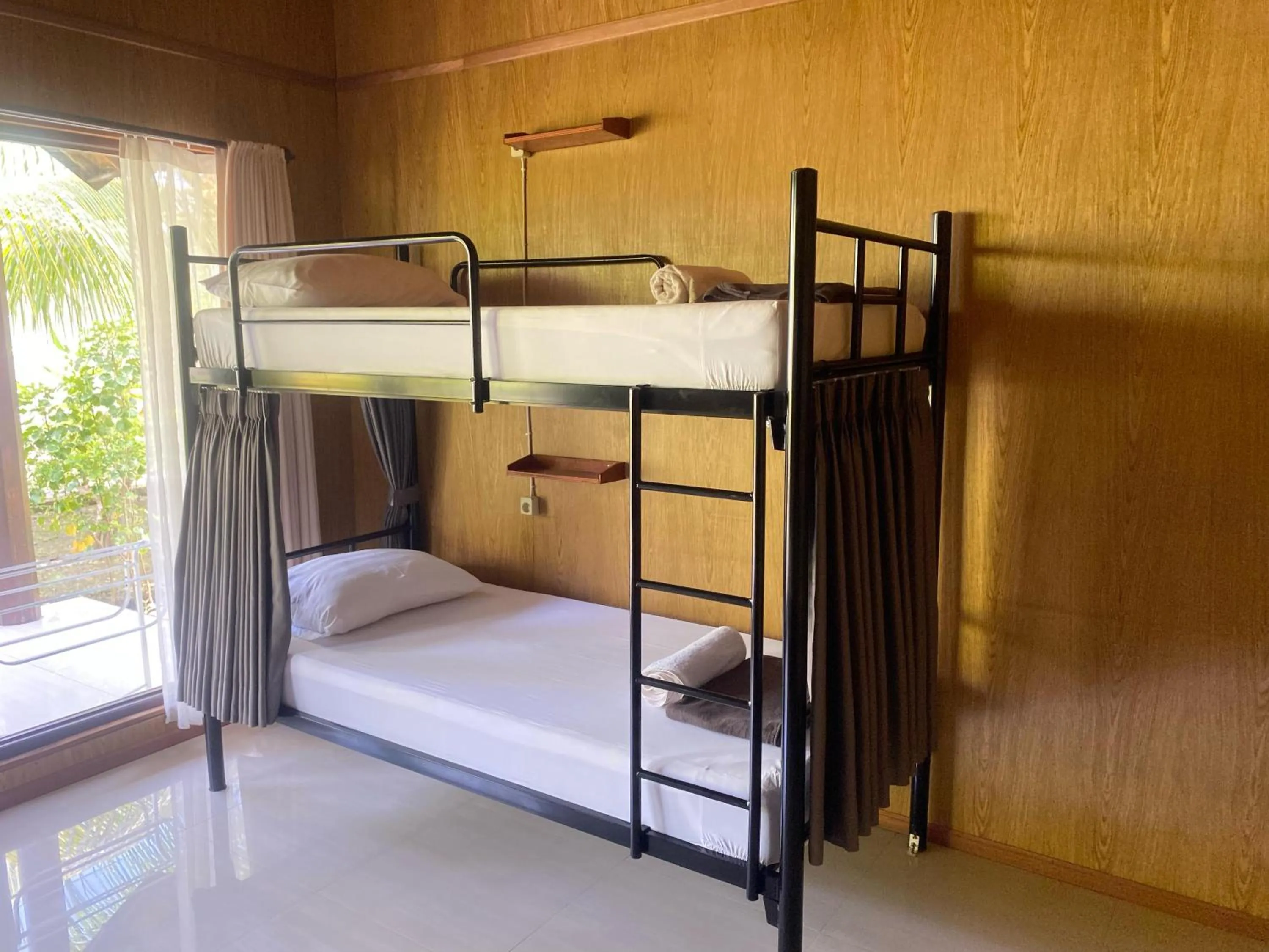 Bed in Kulkul Bungalow