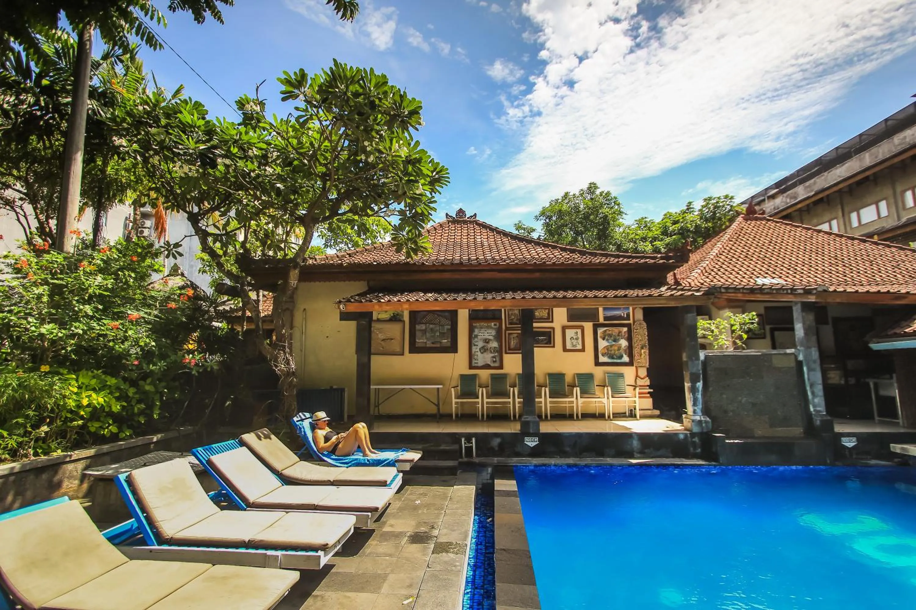 Swimming pool in Legian Village Beach Resort - CHSE Certified