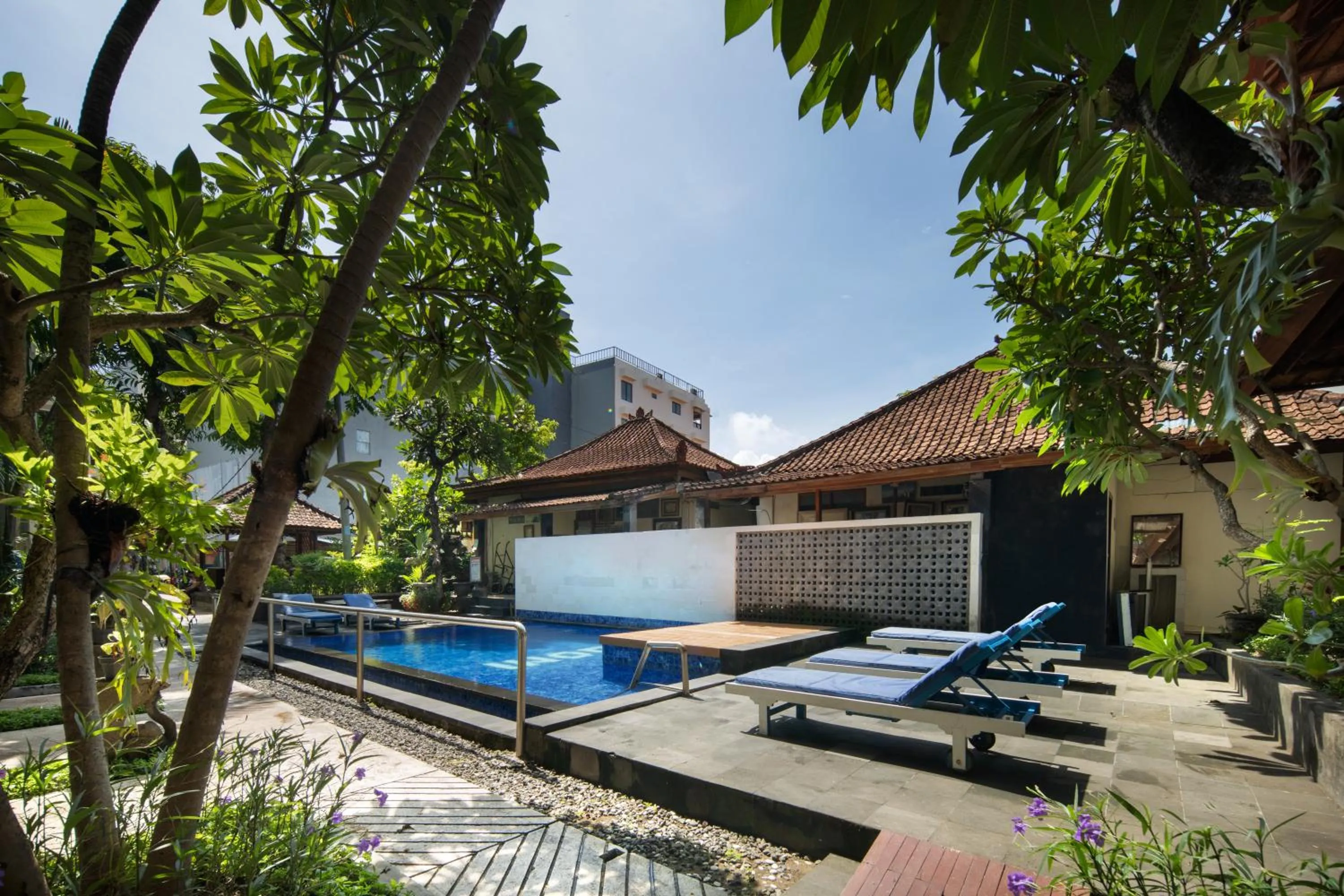 Swimming pool in Legian Village Beach Resort - CHSE Certified