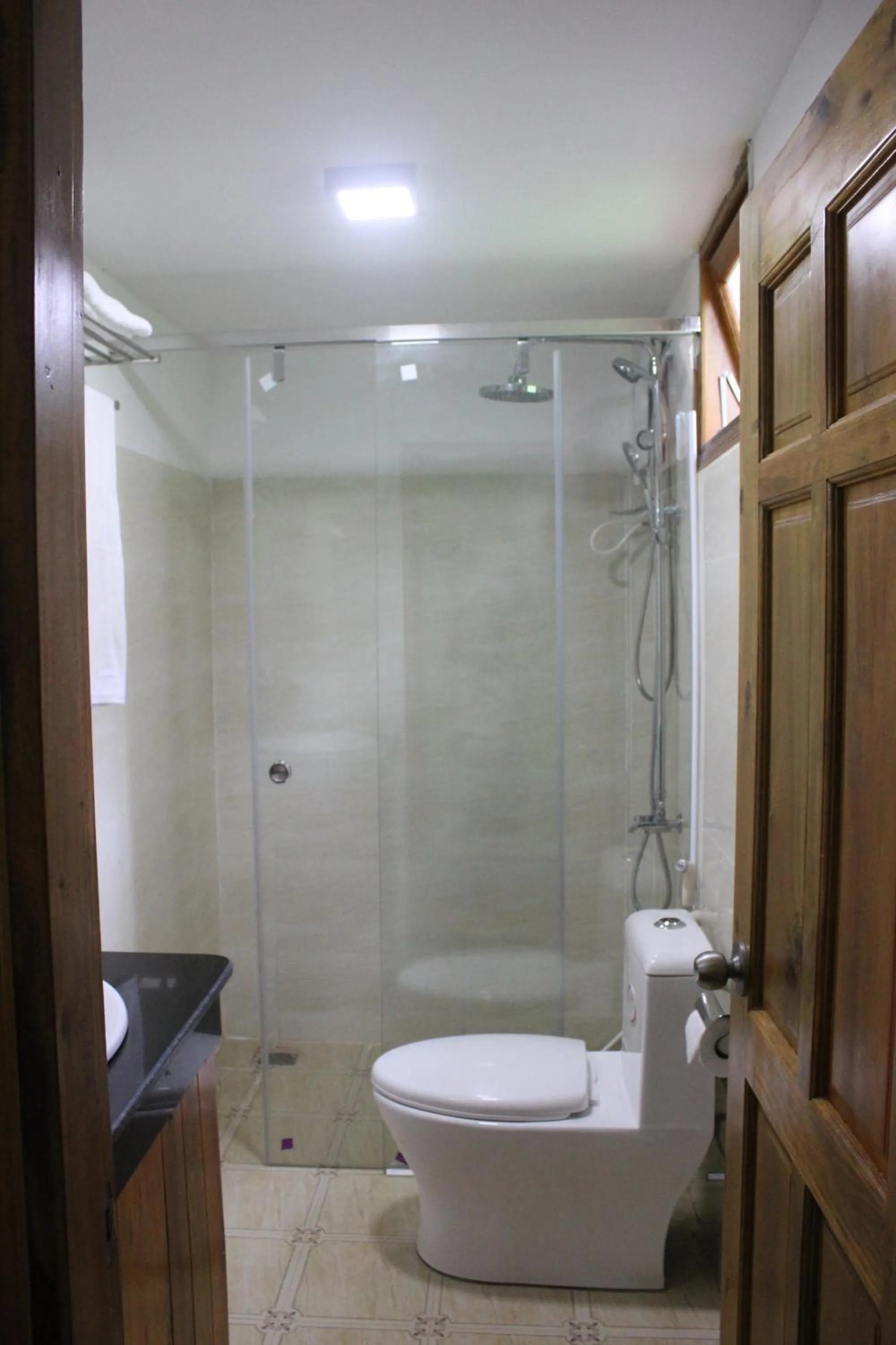 Shower in Bamboo Resort Phu Quoc