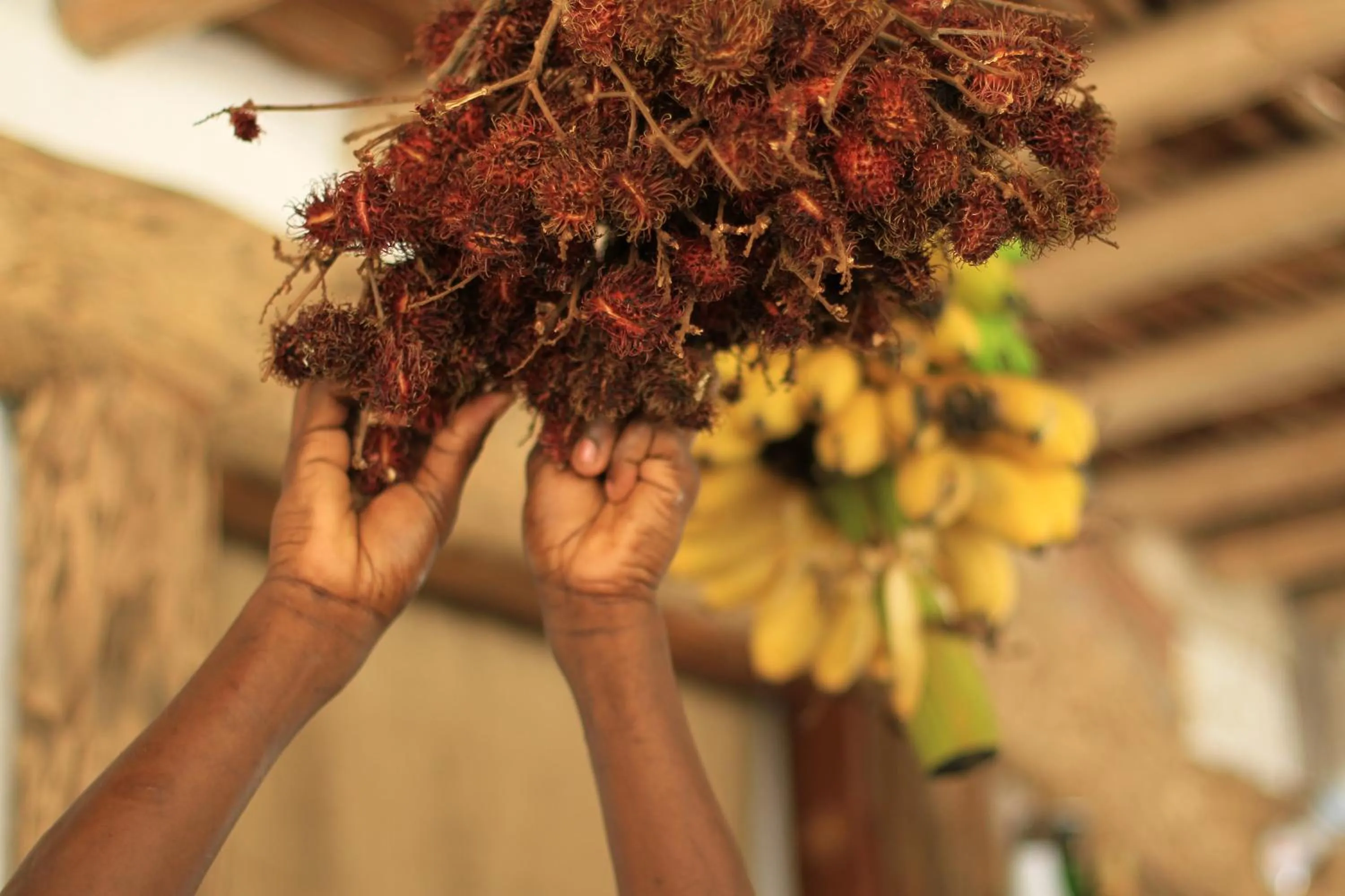 Decorative detail in Ujamaa Beach Resort