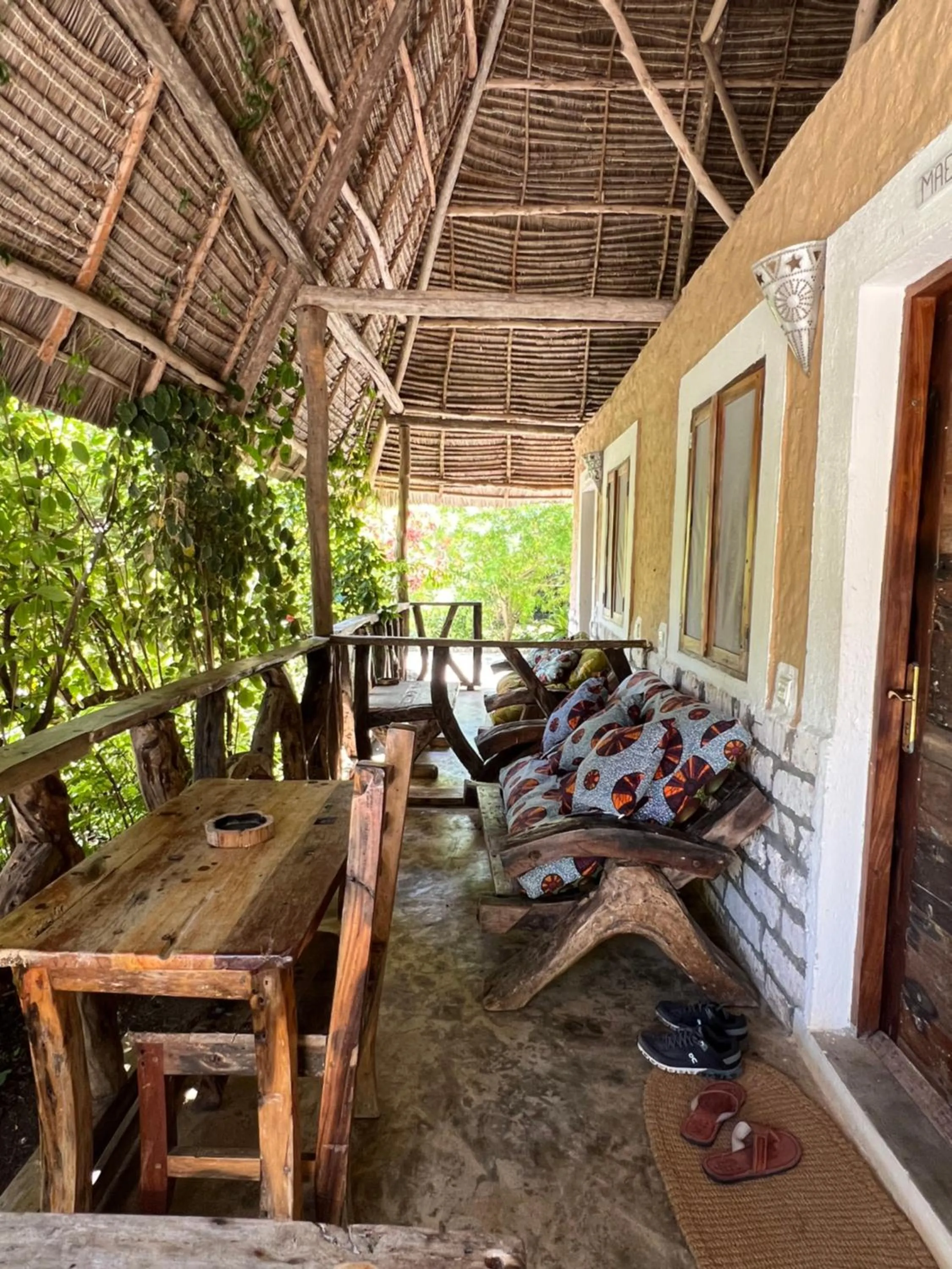 Balcony/Terrace in Ujamaa Beach Resort