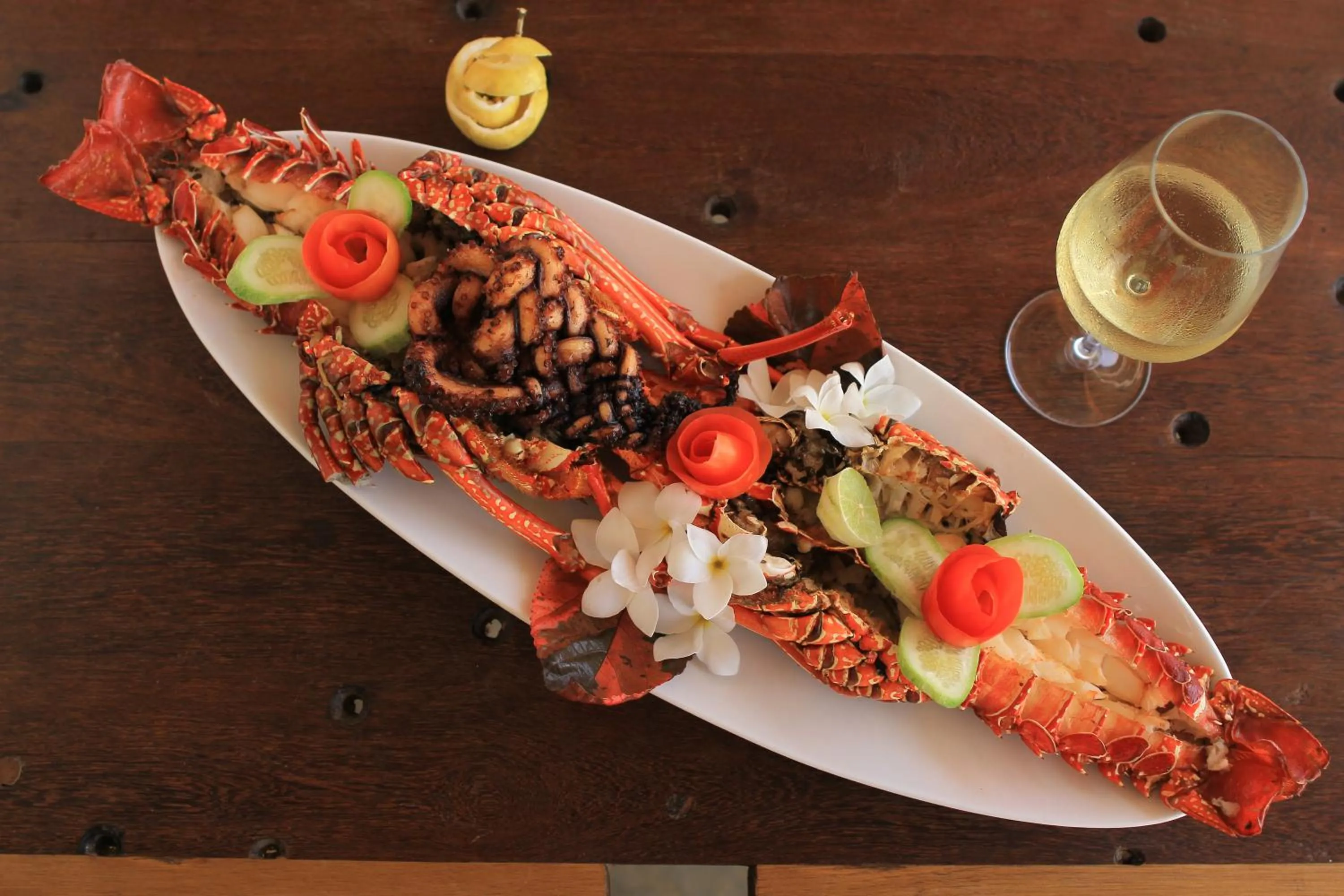 Food close-up in Ujamaa Beach Resort