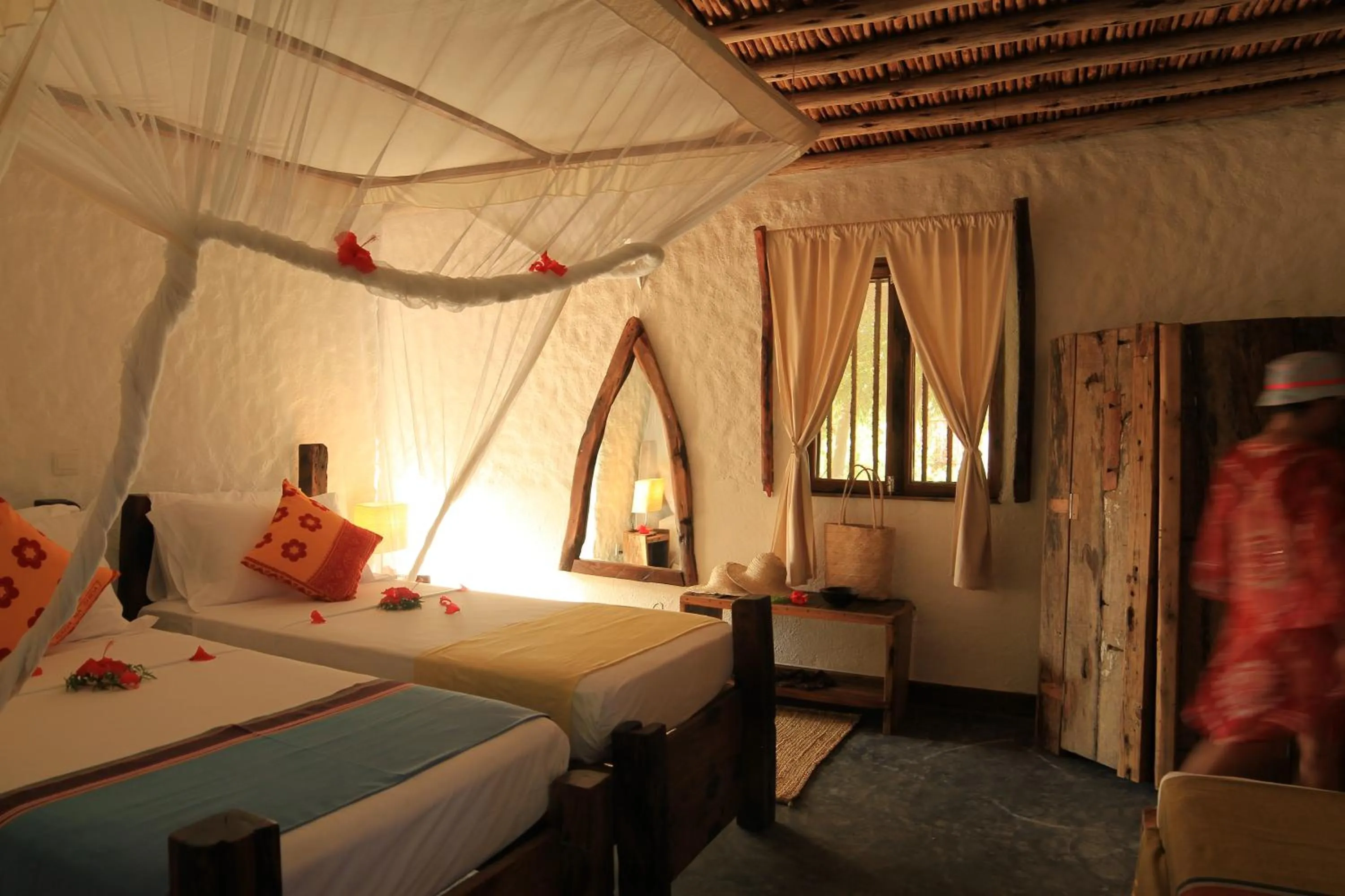 Photo of the whole room, Bed in Ujamaa Beach Resort