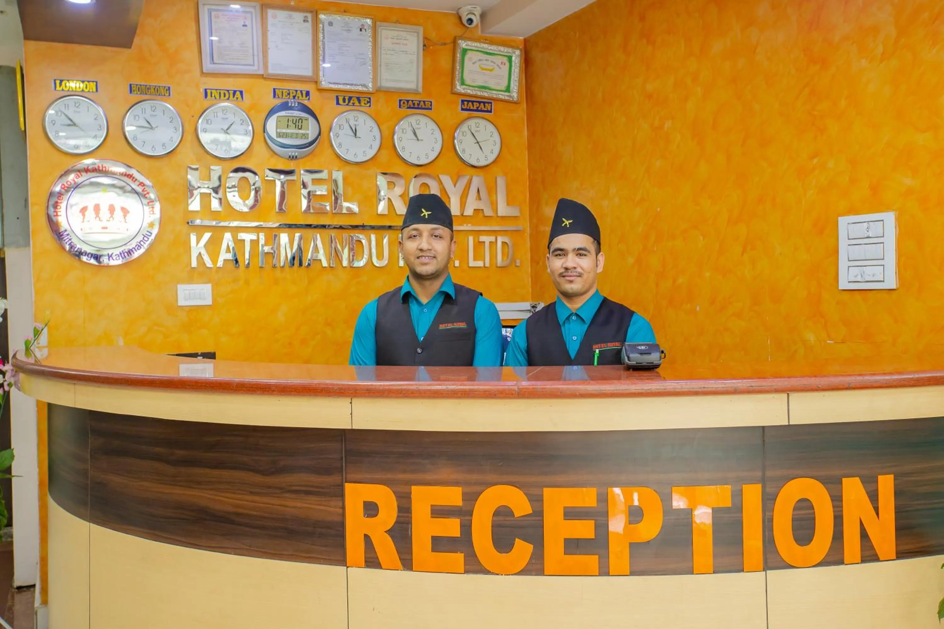 Lobby or reception in Hotel Royal Kathmandu