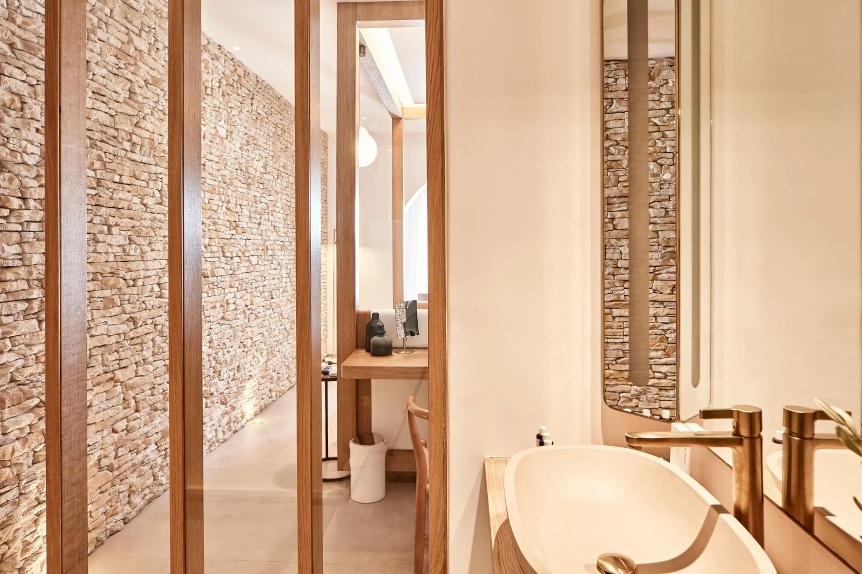 Bathroom in Myconian Naia - Preferred Hotels & Resorts