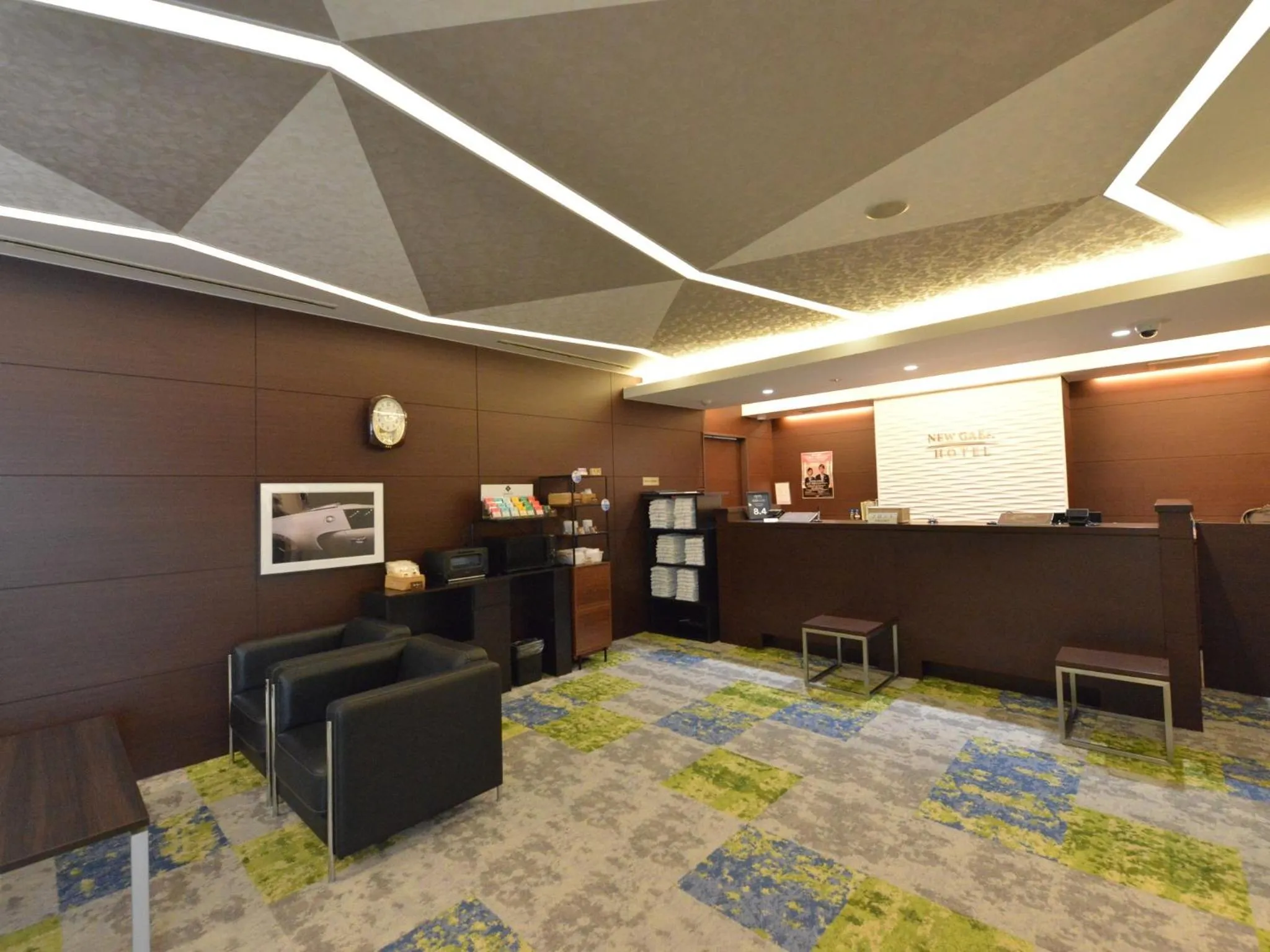 Lobby or reception in Hotel New Gaea Kamigofuku