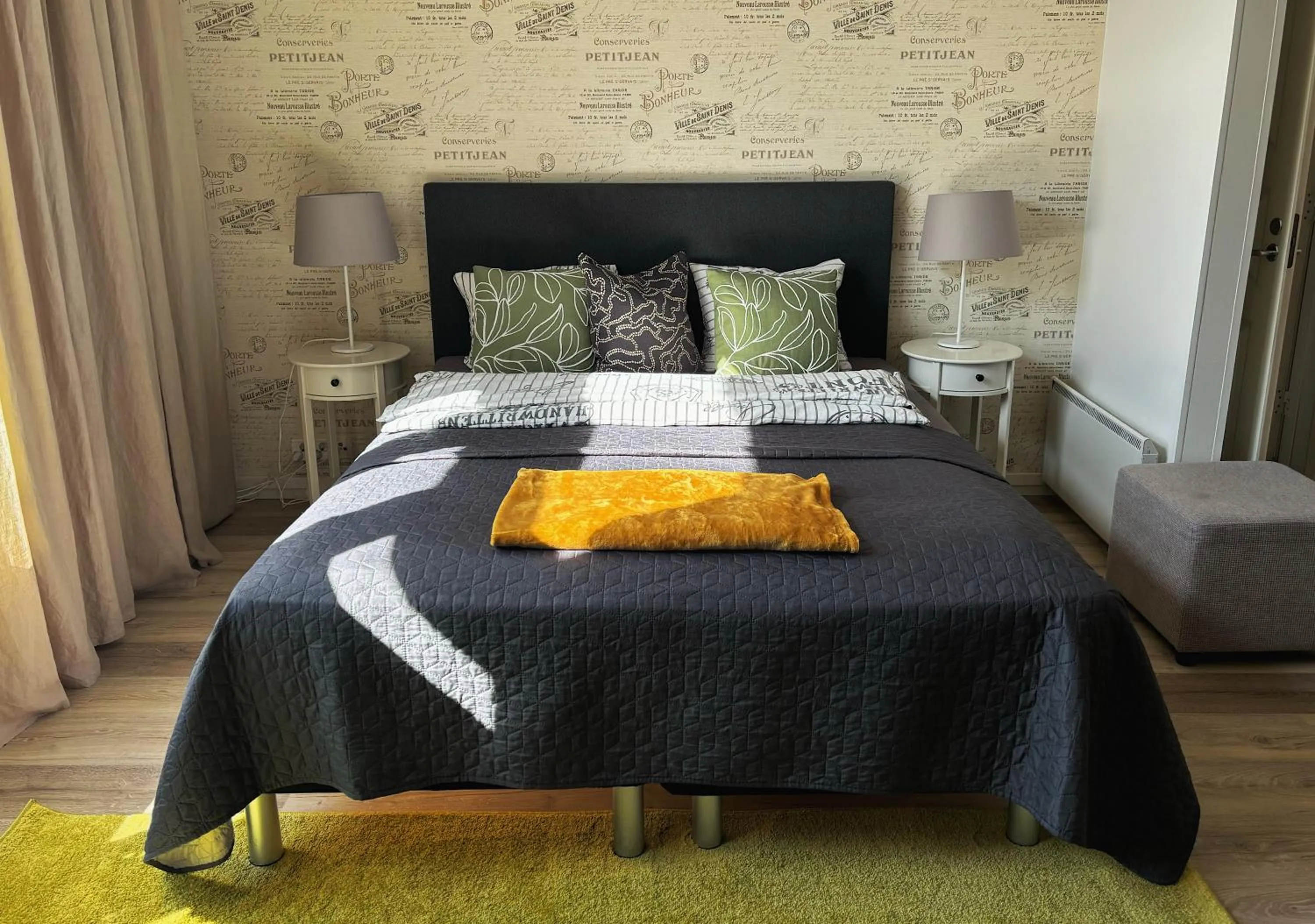 Bed in Hamina Bastion Apartments