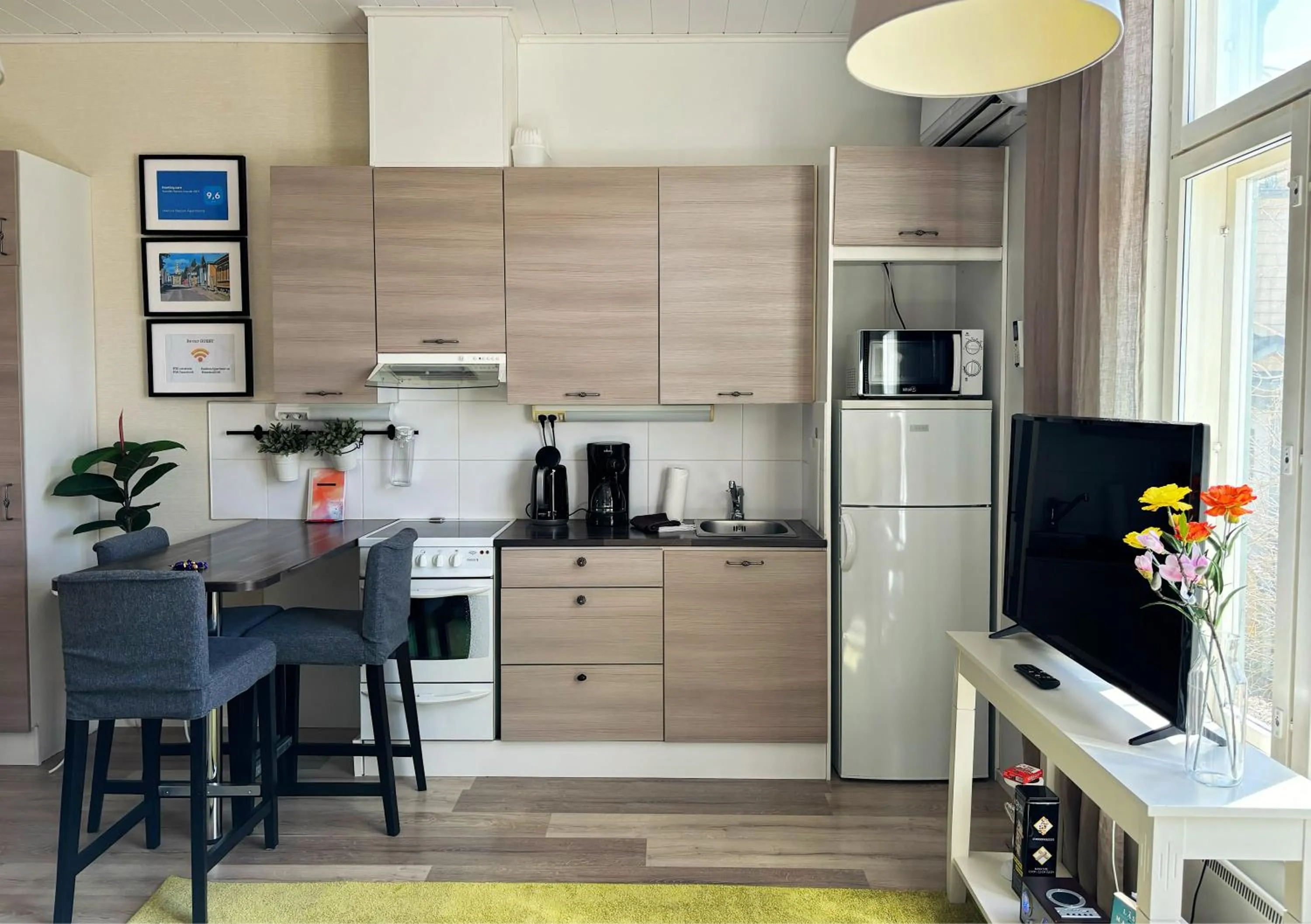 TV and multimedia in Hamina Bastion Apartments