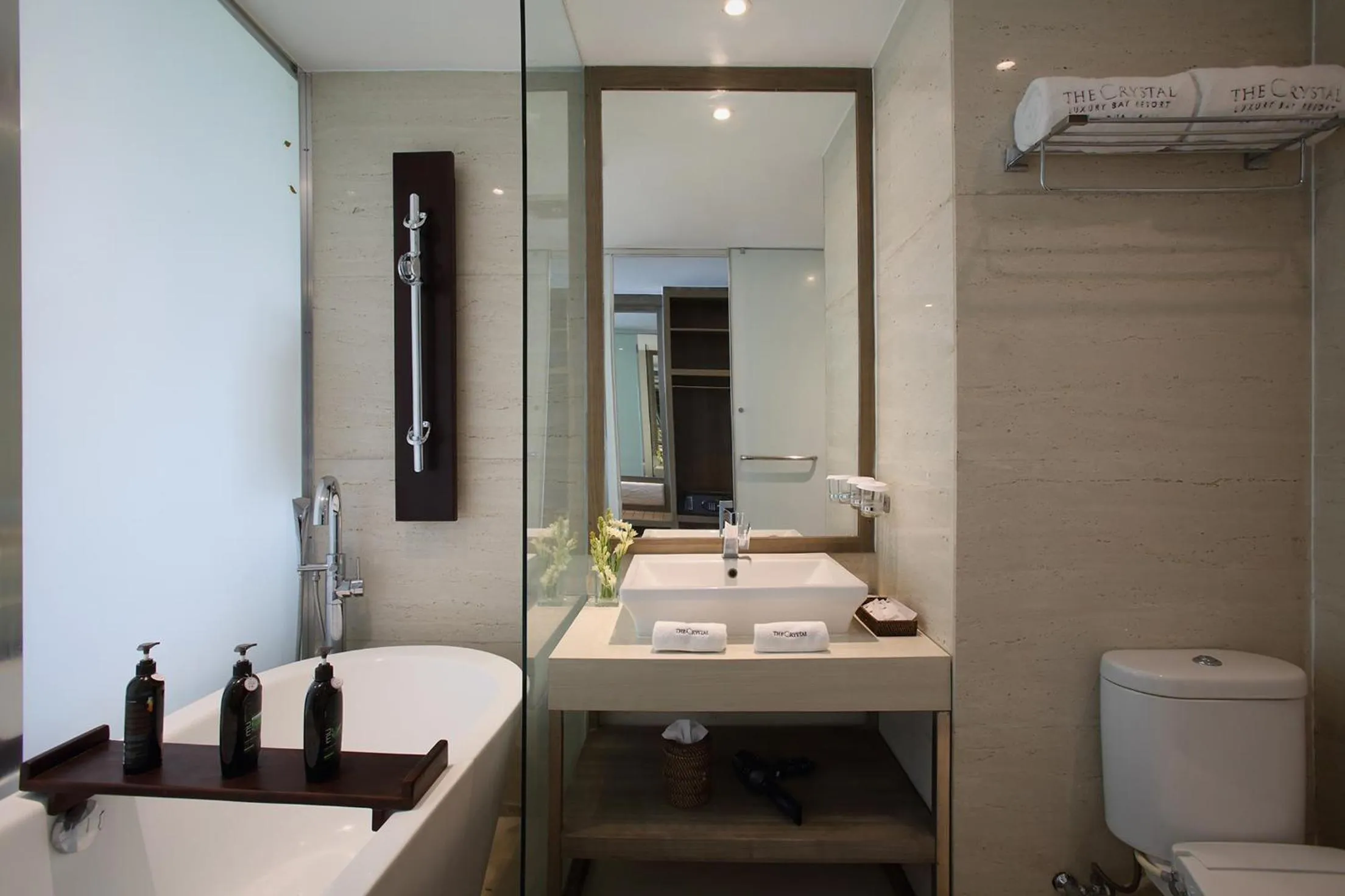 Toilet in The Crystal Luxury Bay Resort Nusa Dua