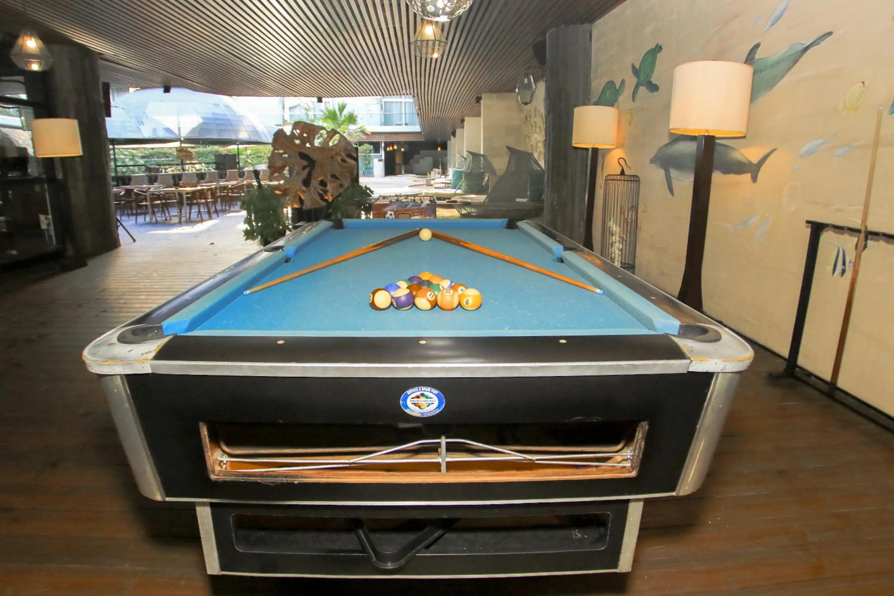 Billiard in The Crystal Luxury Bay Resort Nusa Dua