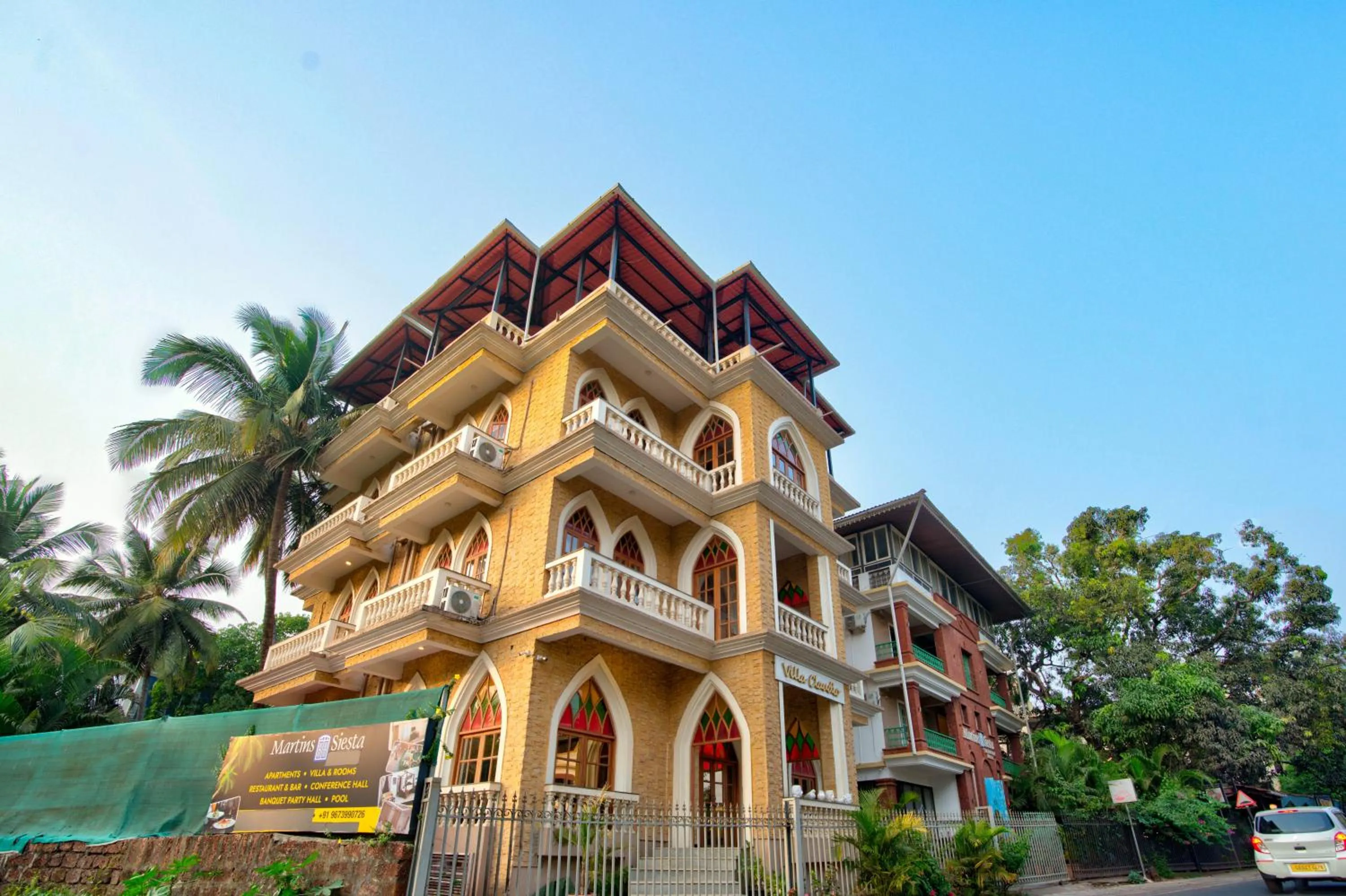 View (from property/room) in Resort Martins Siesta , A Portuguese Heritage Resort in Calangute