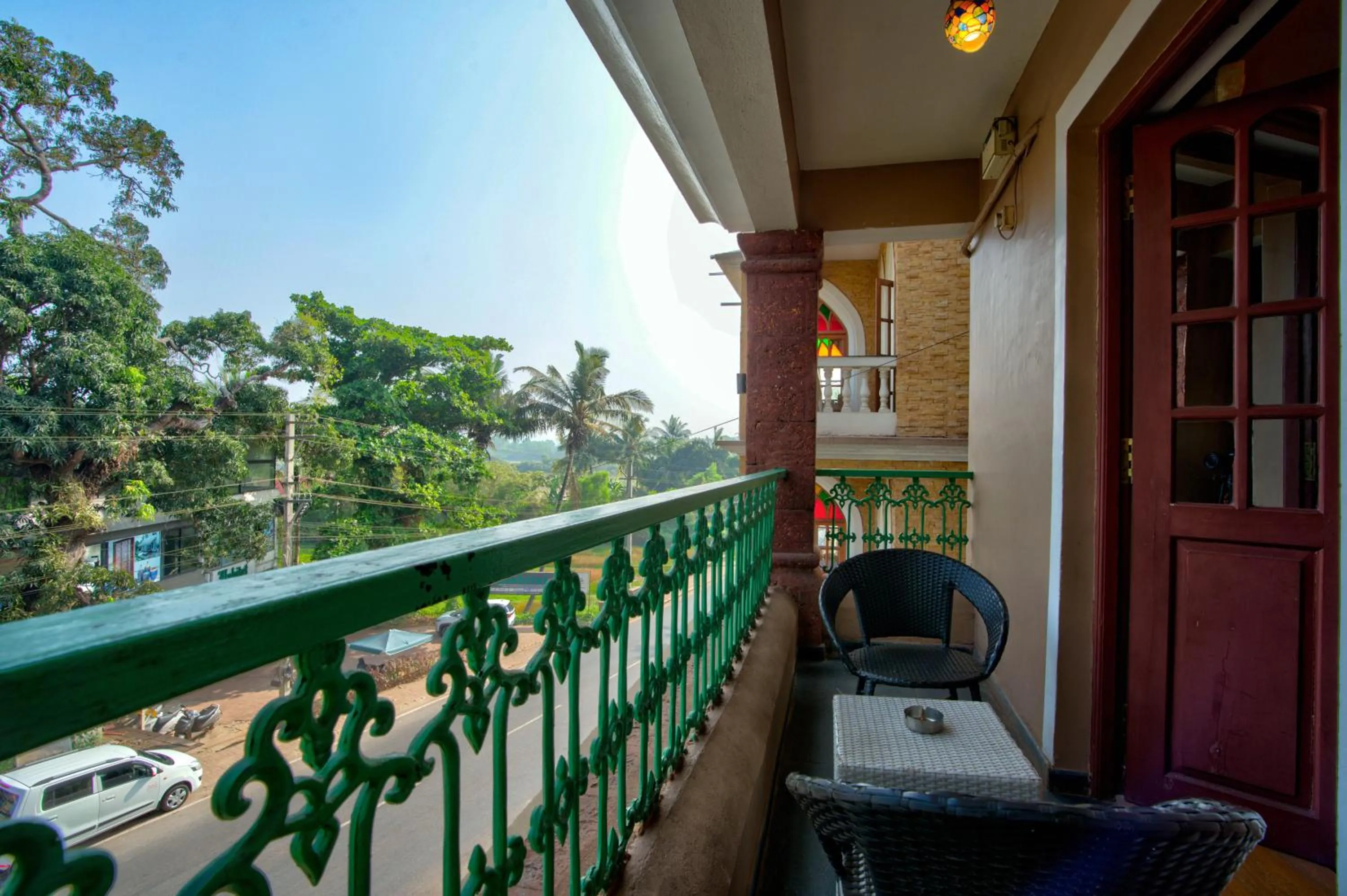 Balcony/Terrace in Resort Martins Siesta , A Portuguese Heritage Resort in Calangute